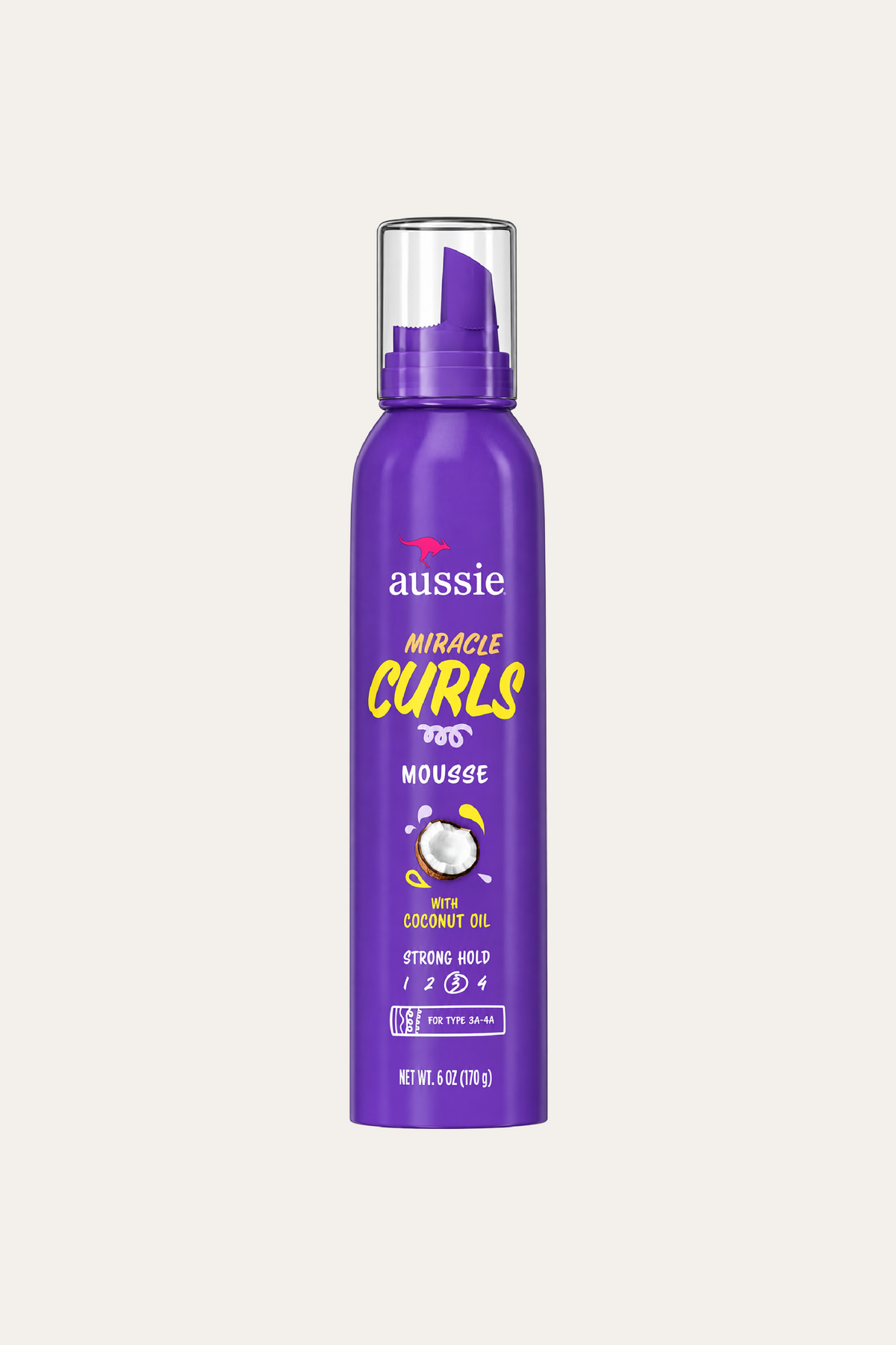 Aussie Miracle Curls  Mousse 6 Oz