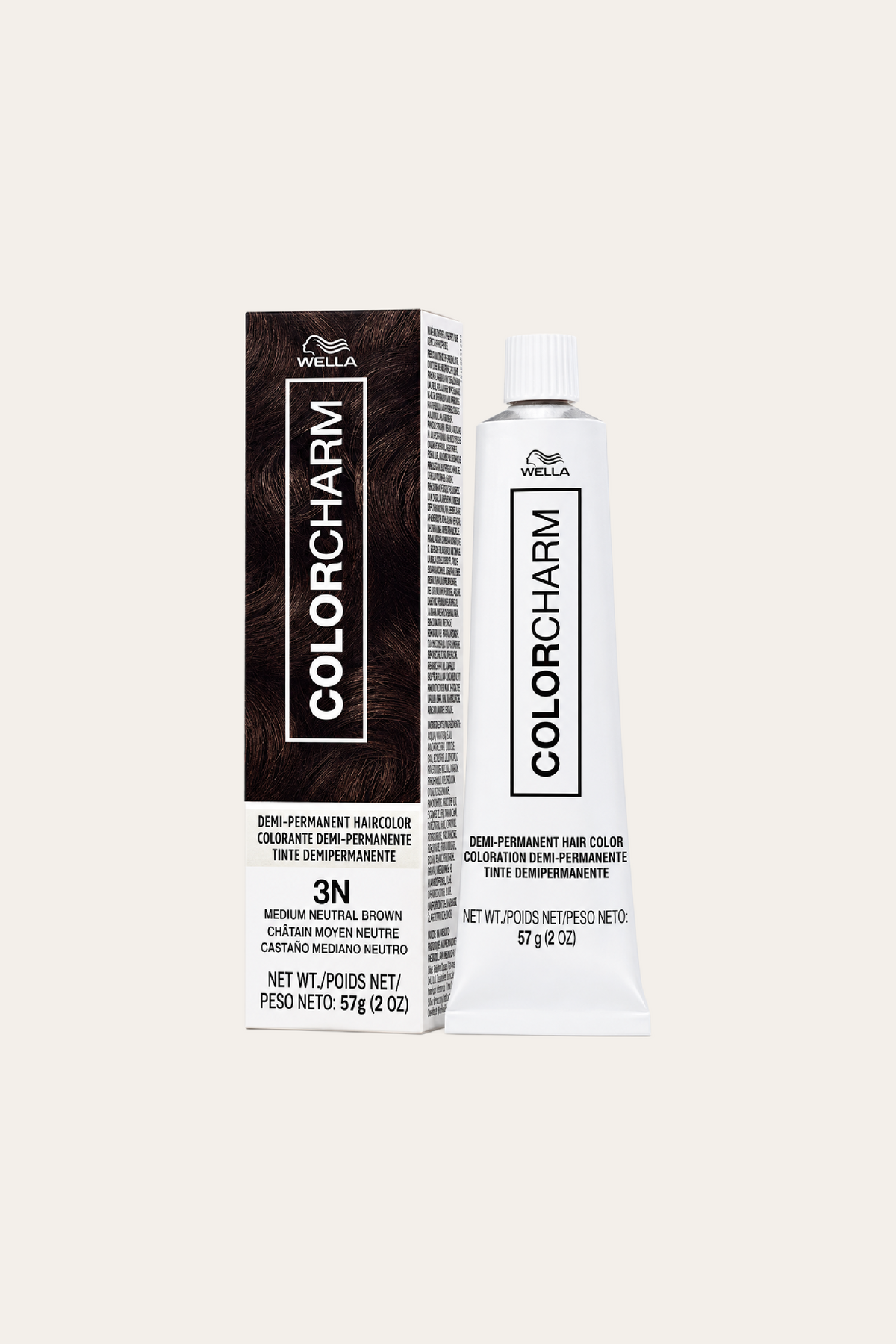 Color Charm Demi-Permanent Cream Hair Color 2 OZ