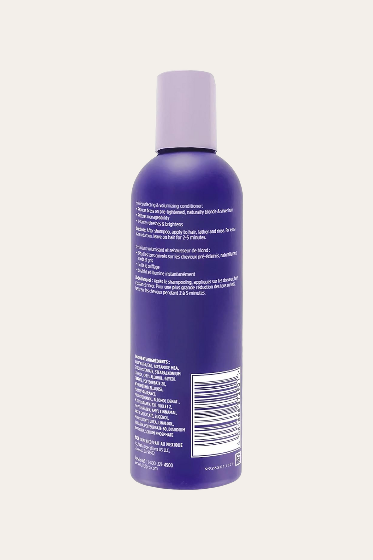 Clairol Professional Shimmer Lights Purple Conditioner 8 Oz