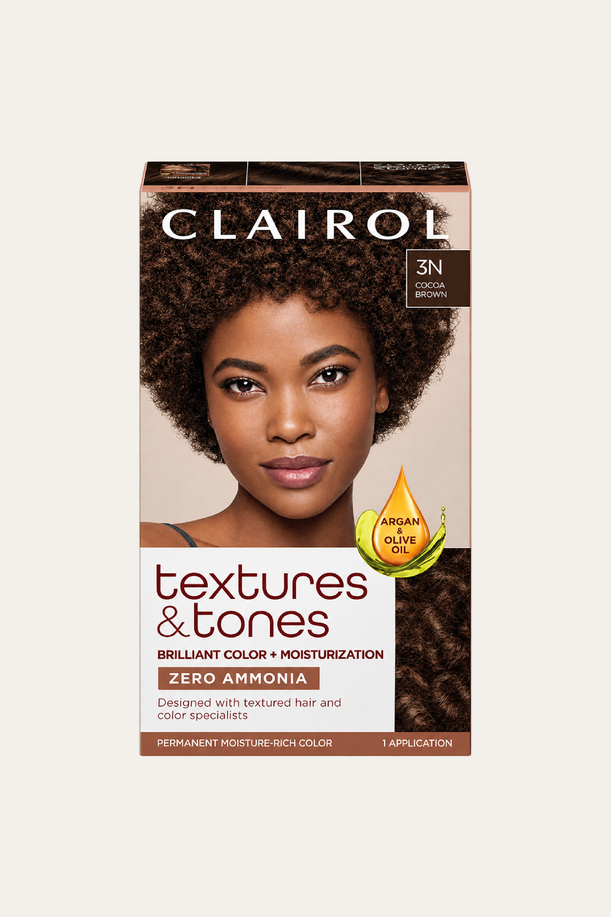 Clairol Textures And Tones Permanent Hair Dye 5.86 Oz