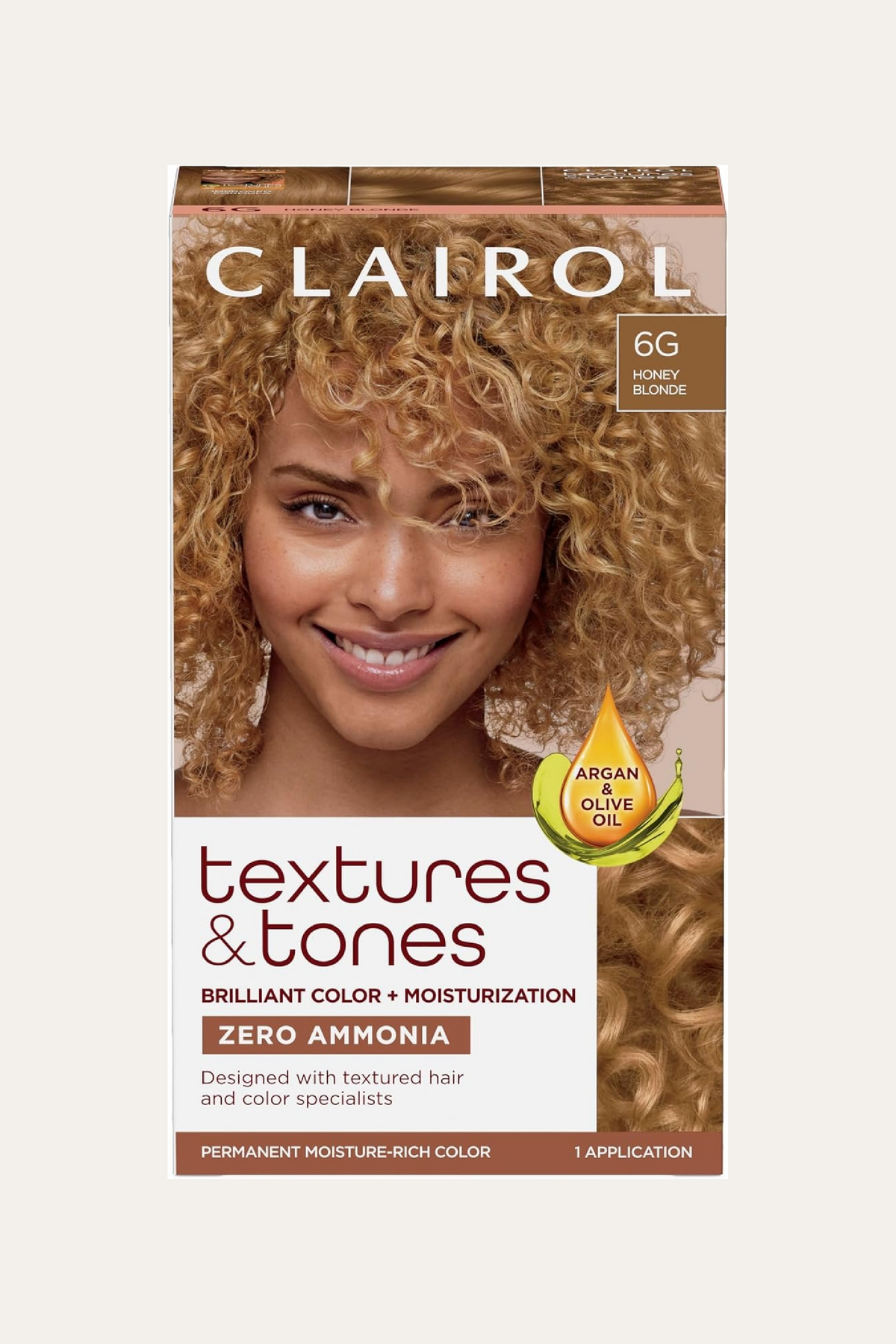 Clairol Textures & Tones Permanent Hair Color Kit
