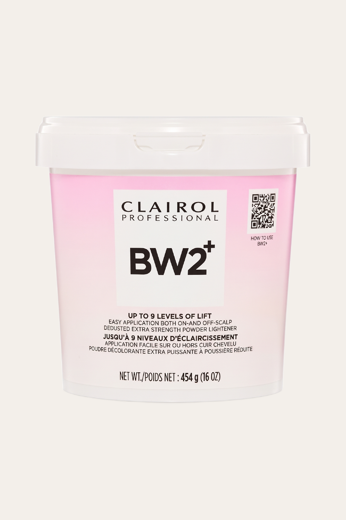 Clairol Professional Basic White 2 Plus Powder Lightener 16 Oz