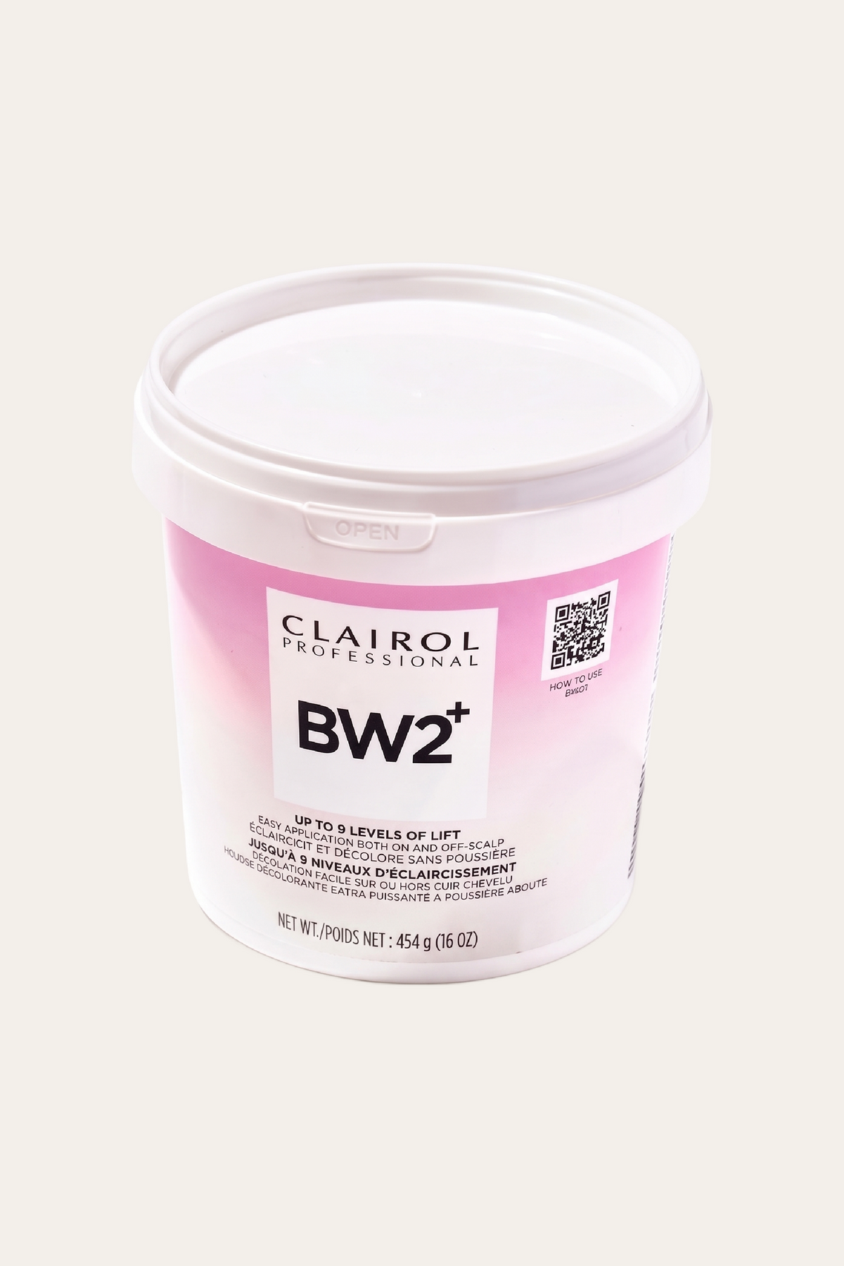 Clairol Professional Basic White 2 Plus Powder Lightener 16 Oz