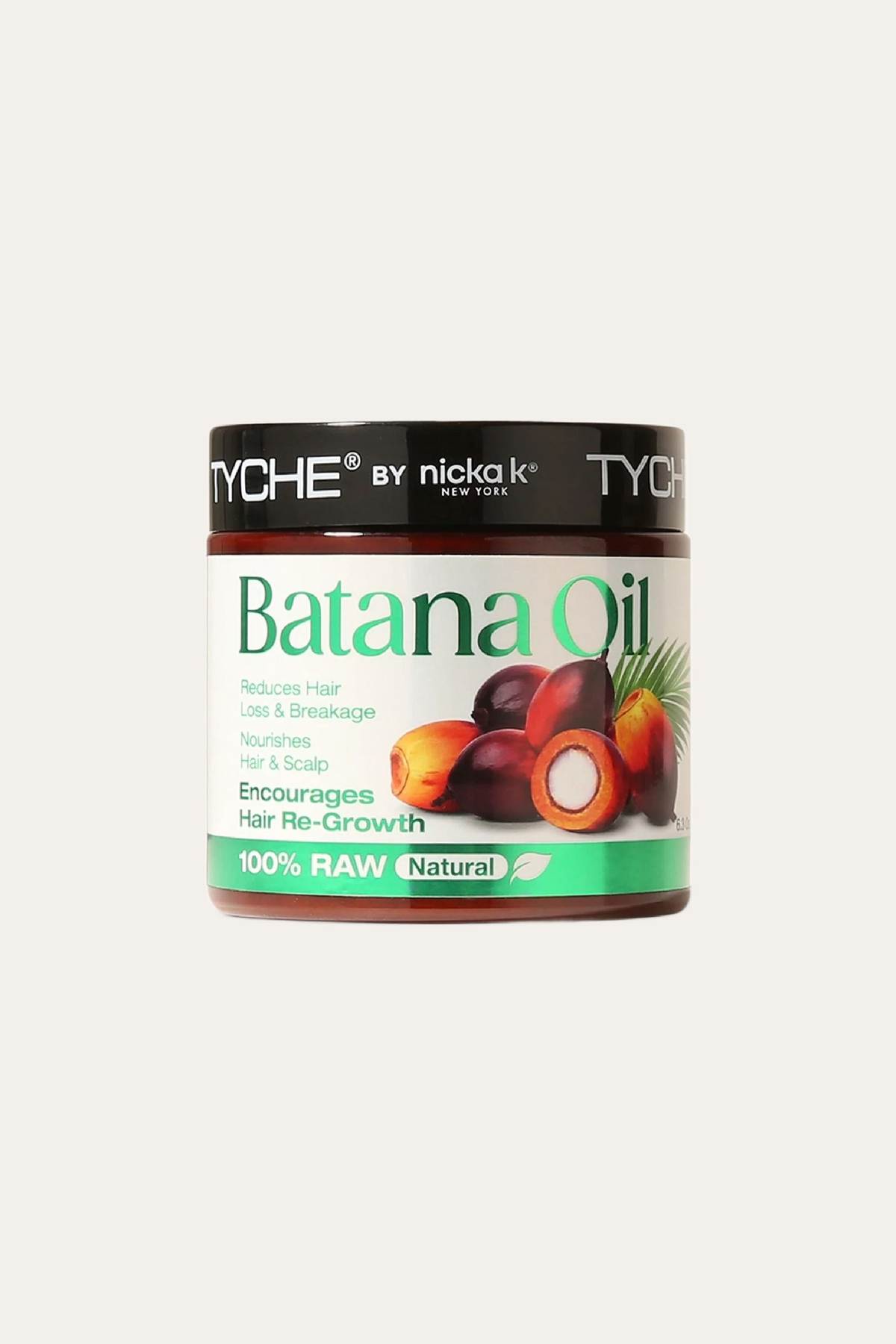 Nicka K  Tyche Raw Batana Hair Oil Jar