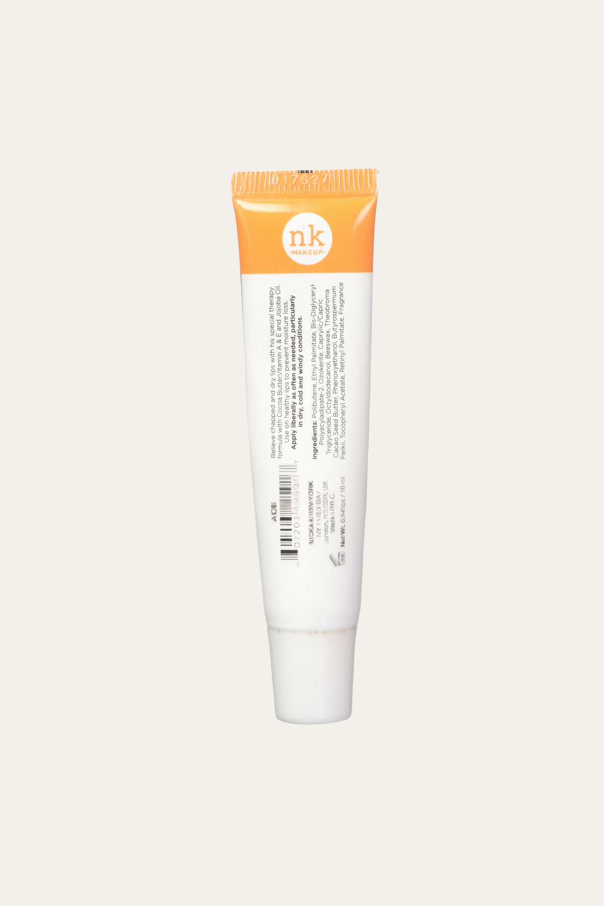 Nicka K New York Cocoa Butter Lip Therapy 0.54 Oz