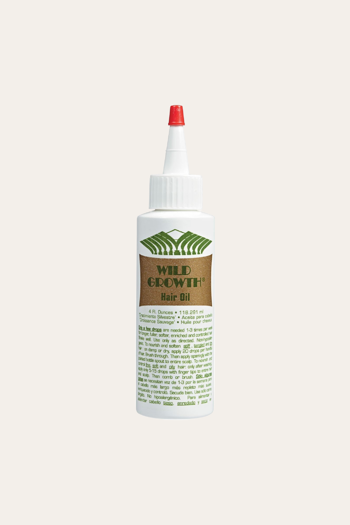 Wild Growth Hair Oil 4 Oz