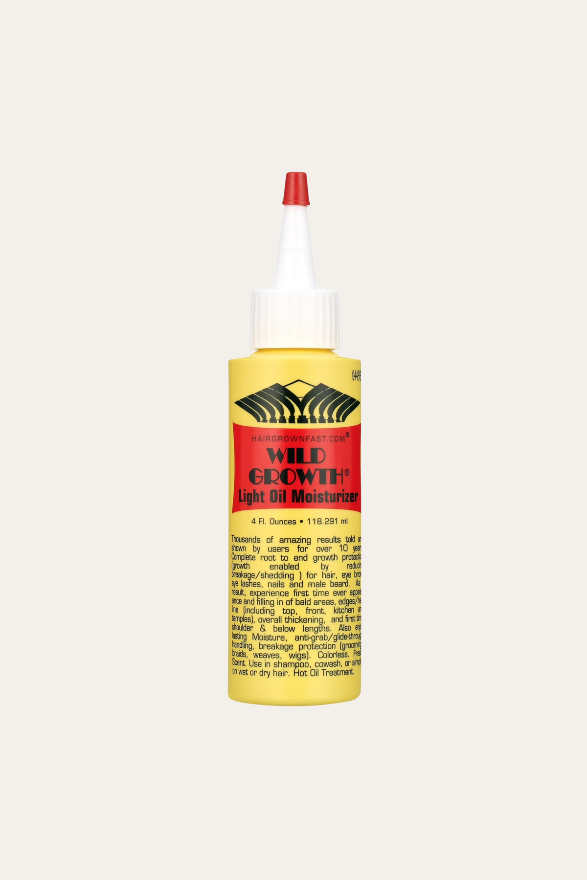 Wild Growth Light Moisturizer Hair Oil 4 Oz