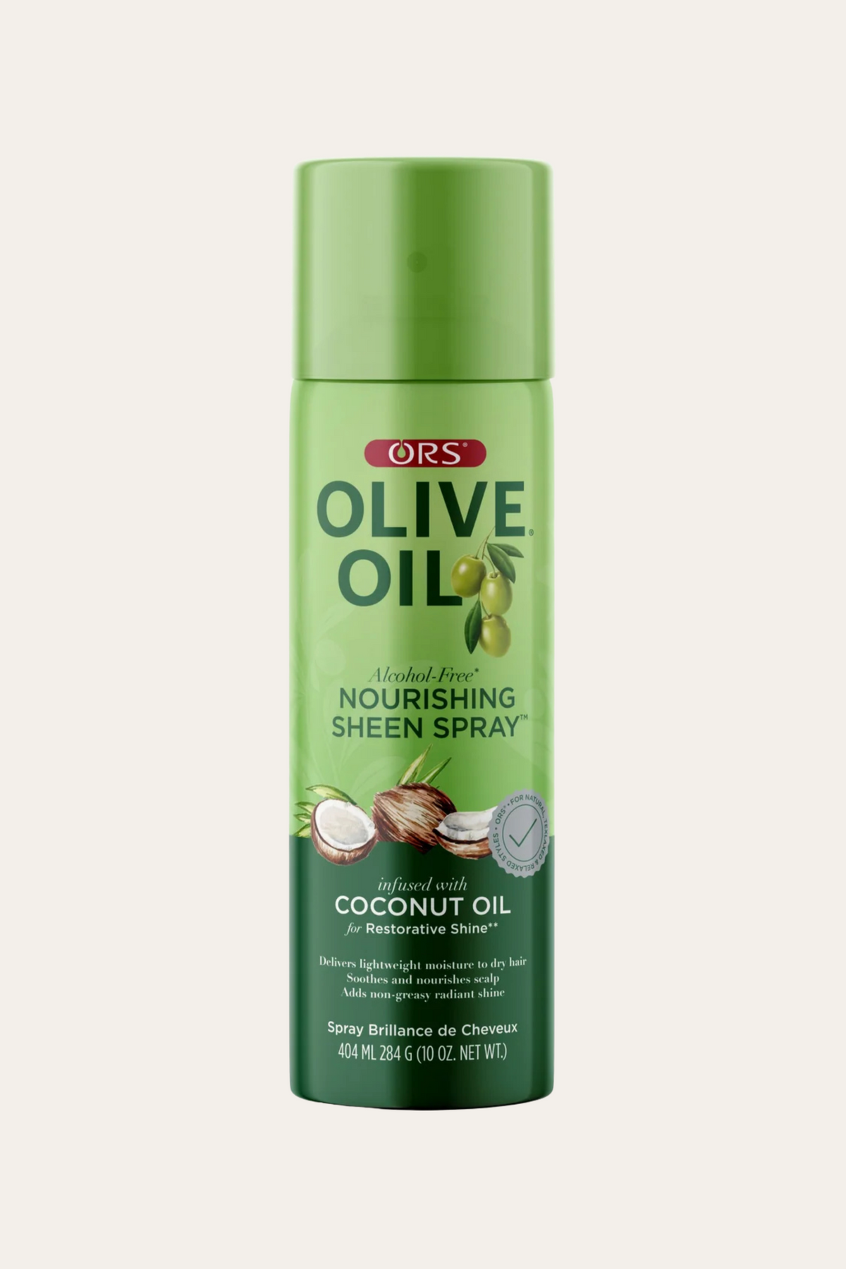 ORS Olive Oil Nourishing Sheen Spray infused with Coconut Oil 10 Oz