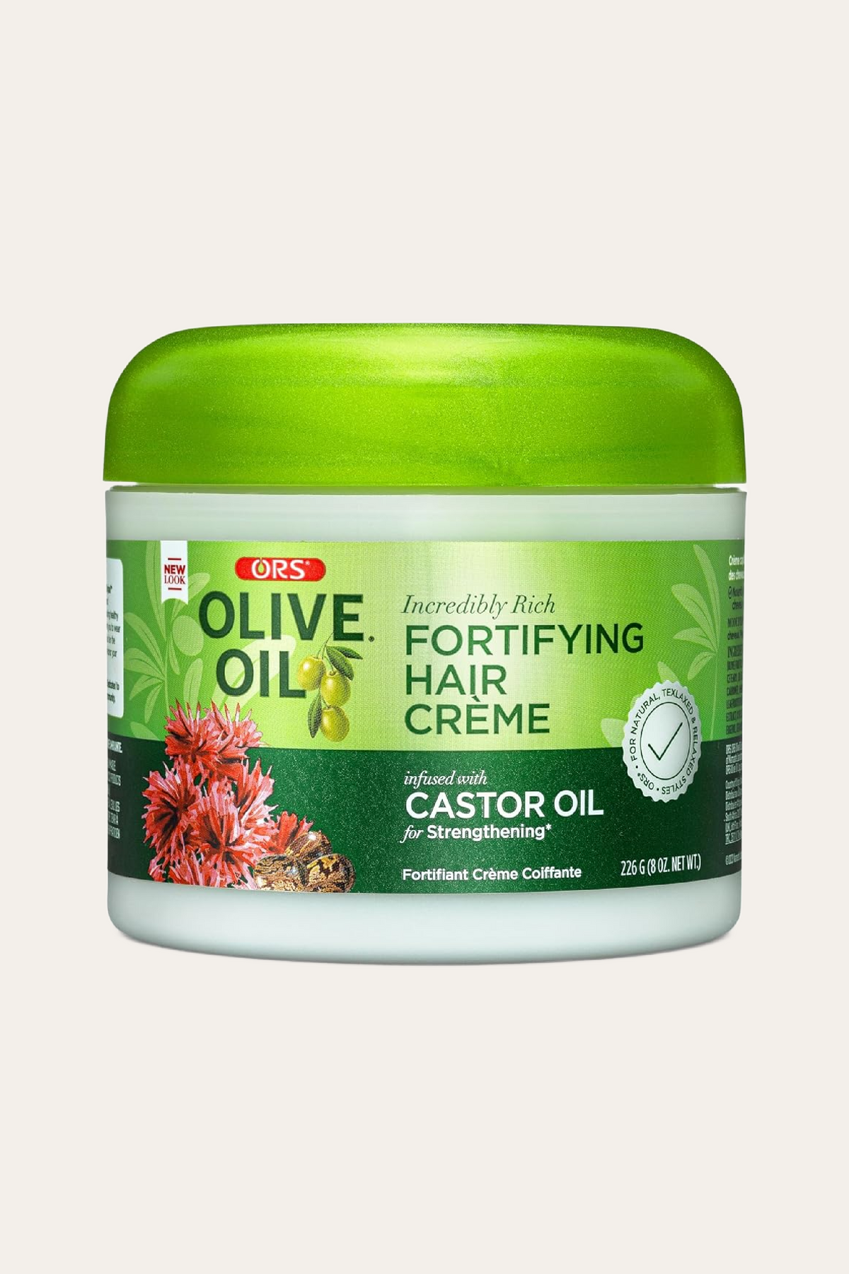 ORS Olive Oil Fortifying Creme Hair Dress For Strengthening 8 Oz
