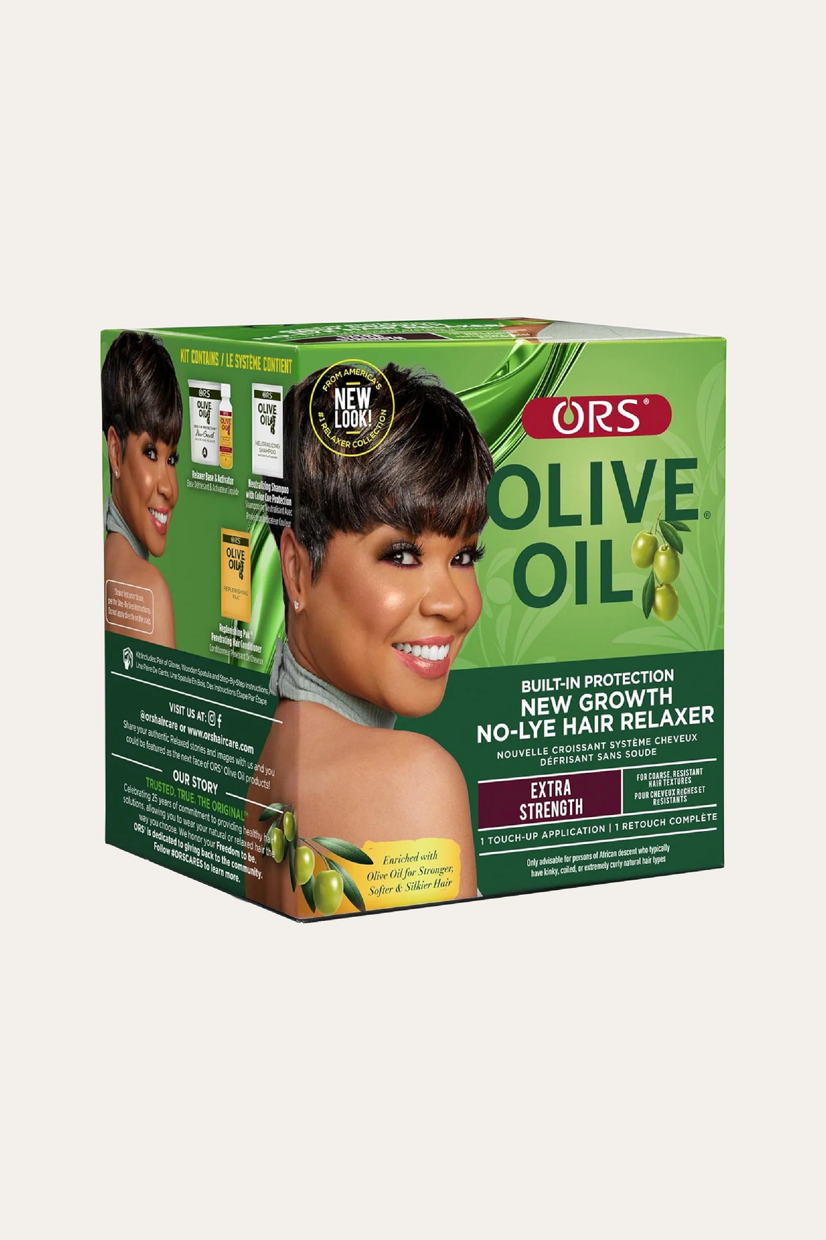 ORS Olive Oil New Growth No-Lye Hair Relaxer - Extra Strength