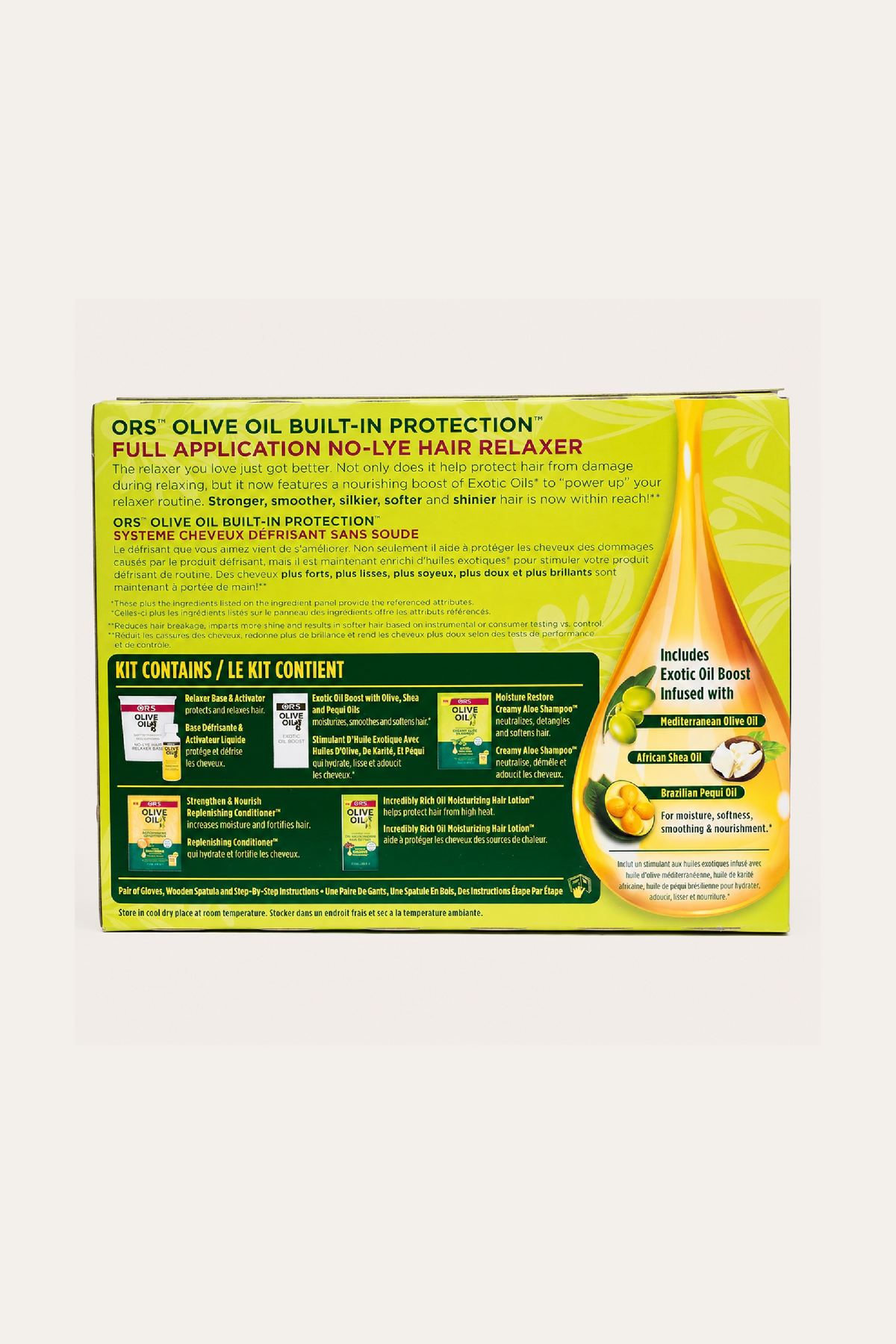 ORS Olive Oil No-Lye Hair Relaxer - Extra Strength Kit