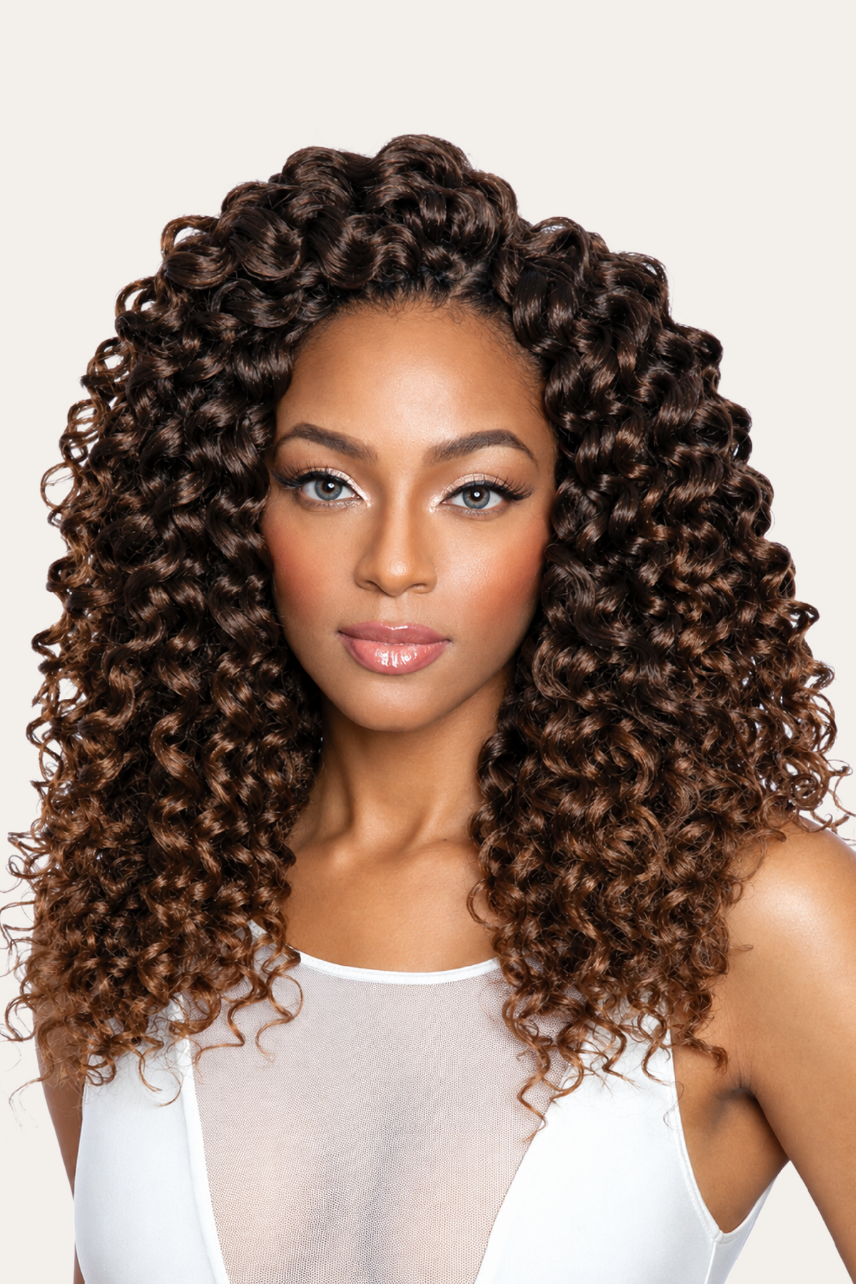 Mane Caribbean 3X Sassy Curl  14"