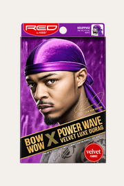 Red by Kiss Bow Wow X Power Wave Velvet Luxe Durags