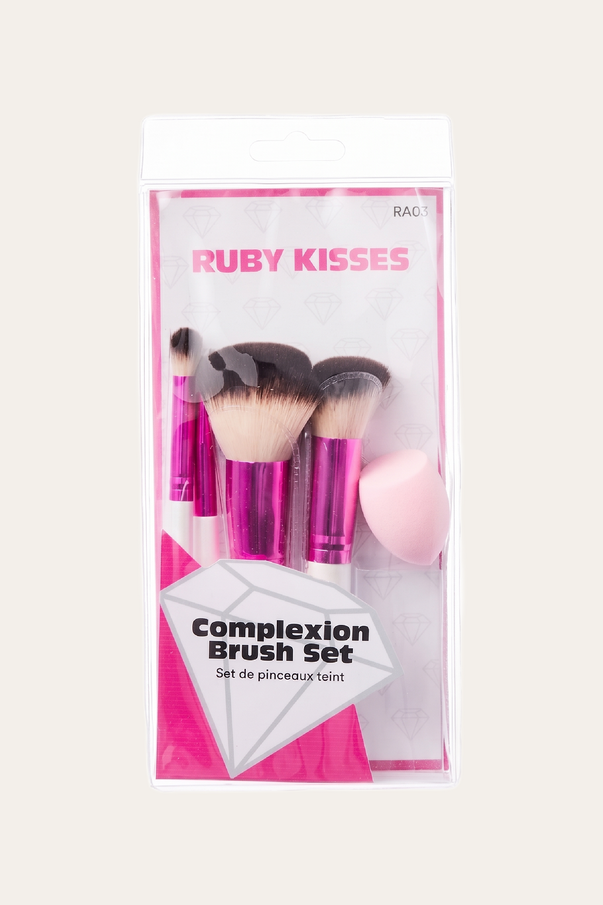 Ruby Kisses Complexion Makeup Brush Kit
