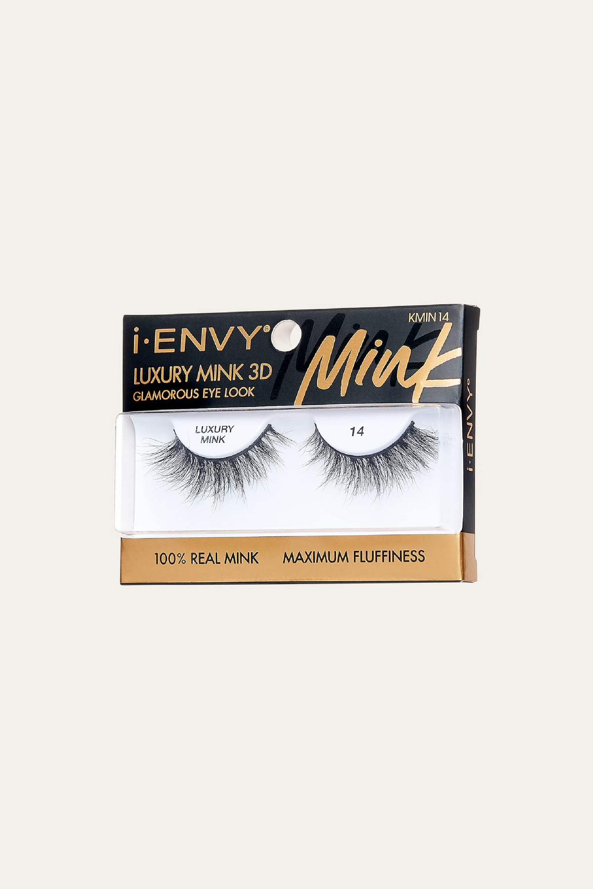i-ENVY False Lashes Luxury Mink 3D KMN14