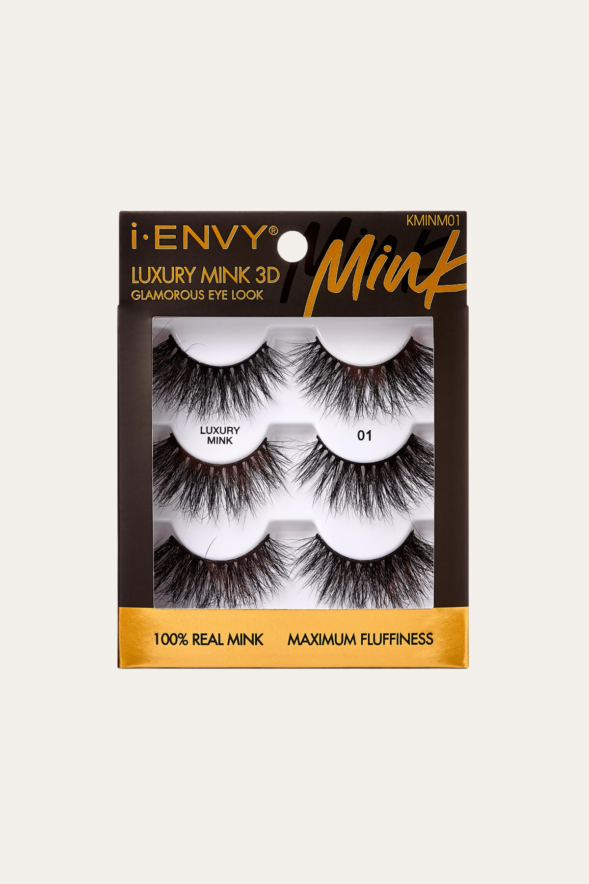 i-ENVY False Lashes Mink 3D Lashes Luxury