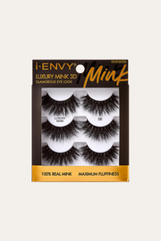 i-ENVY False Lashes Mink 3D Lashes Luxury