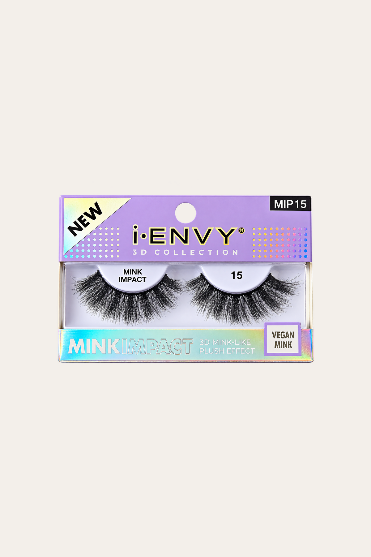 i-ENVY False Lashes 3D Mink-Like Plush Impact