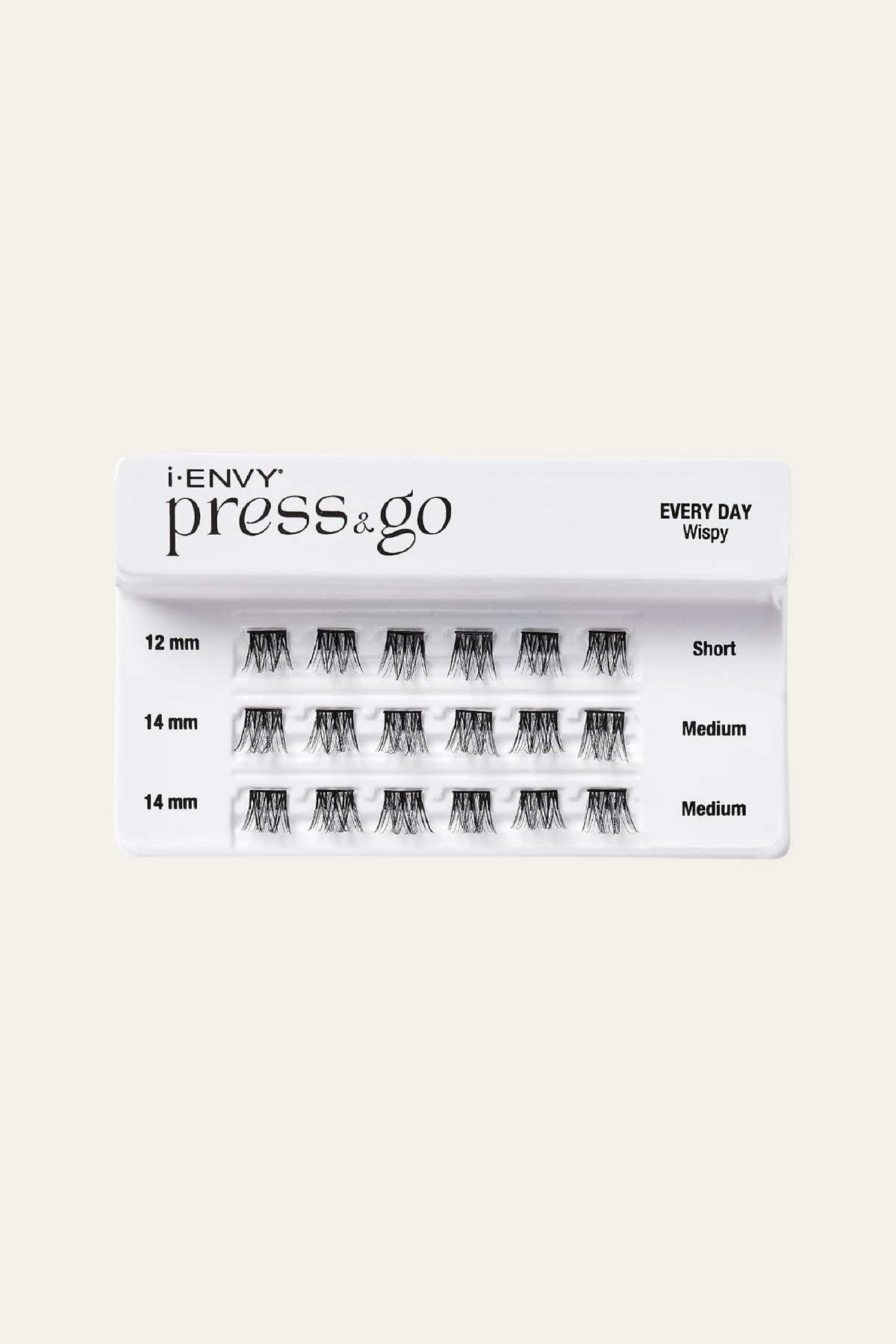 i-ENVY Press&Go Self-Adhesive Eyelashes - Every Day Wispy