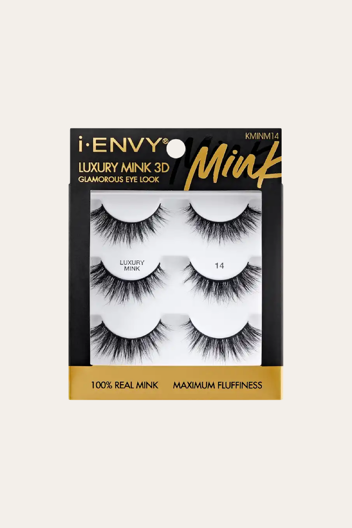 i-ENVY False Lashes Mink 3D Lashes Luxury