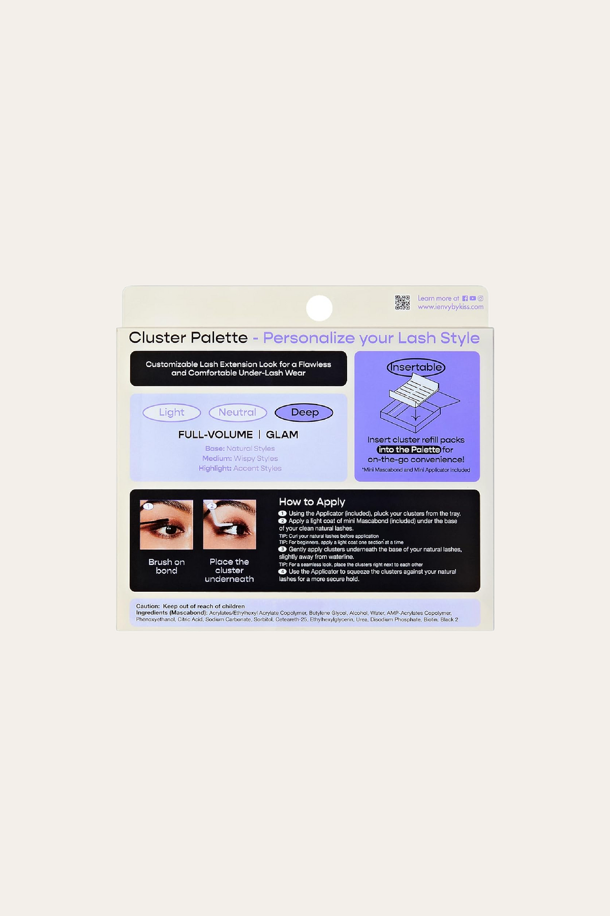 I- Envy Cluster Palette Kit Underlash Extension