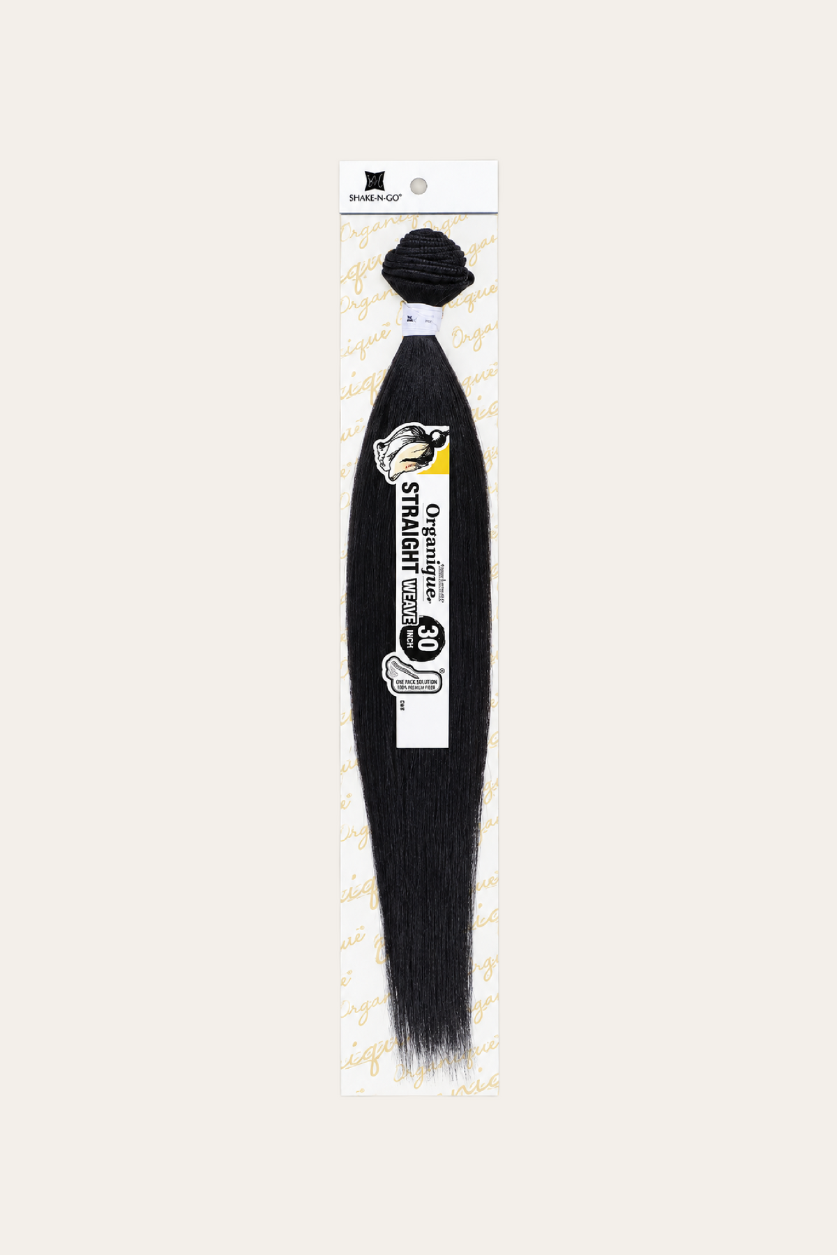 Shake-N-Go Organique Mastermix Bundle Weave Sraight 30"