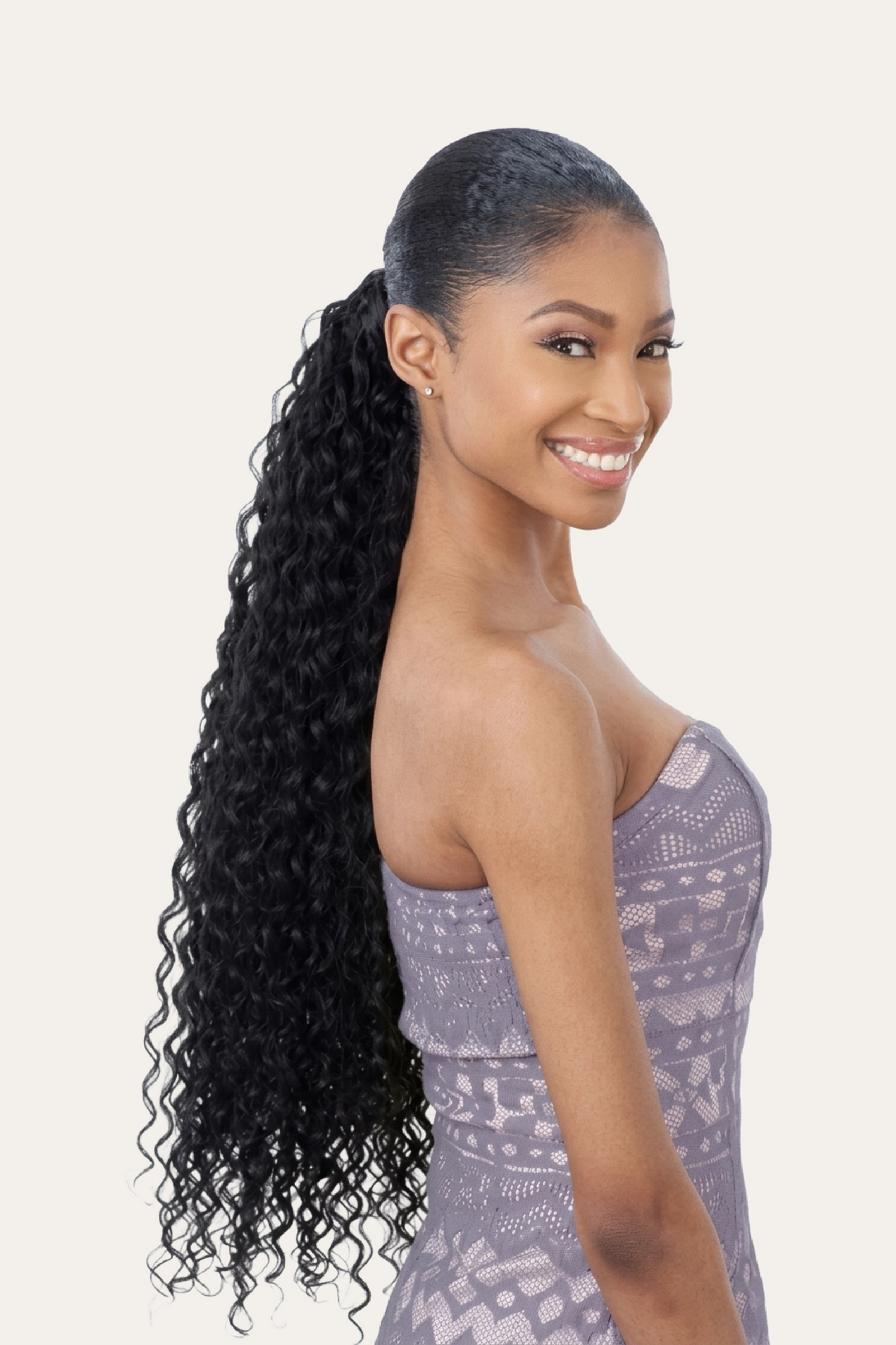 Shake-N-Go Pony Pro Wrap Around Ponytail - SUPER CURL 32"