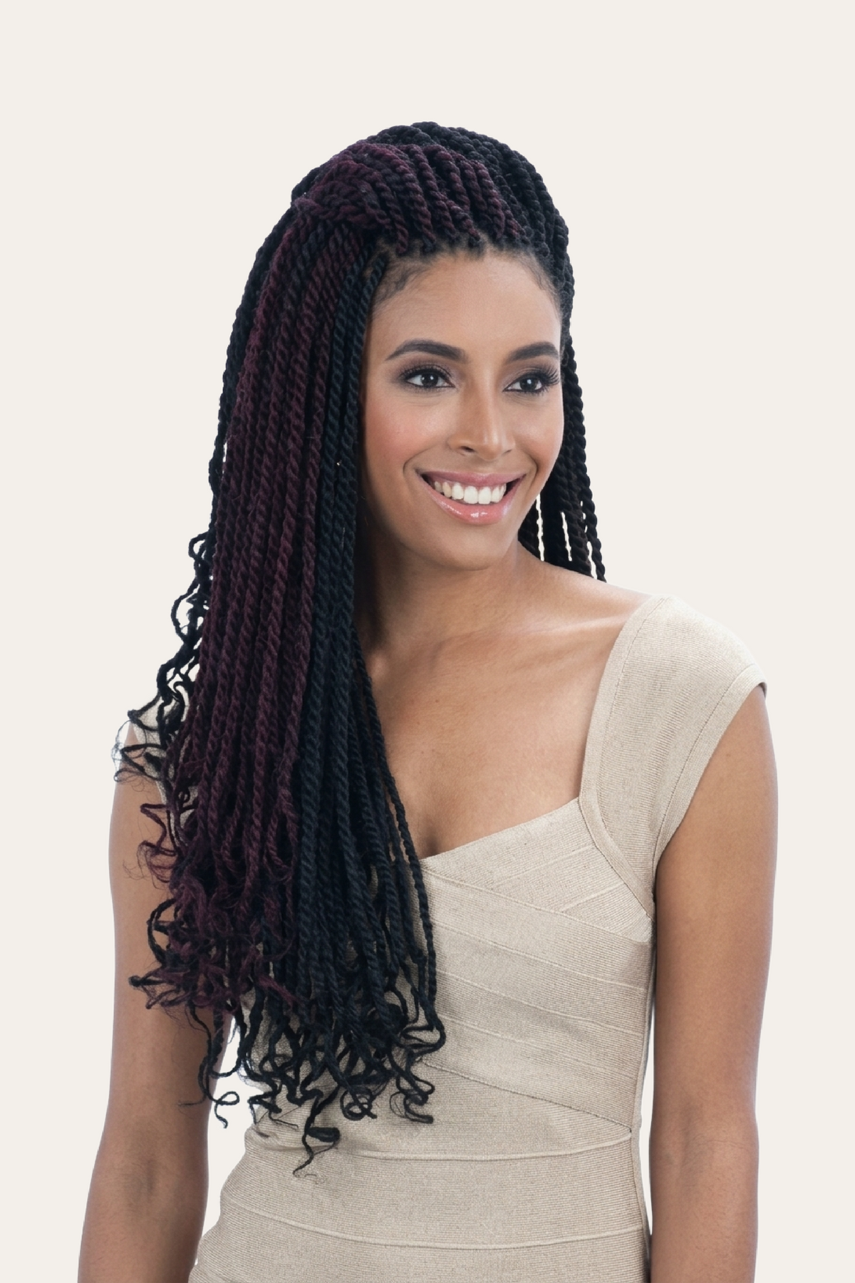 Shake-N-Go Equal Freetress 3X Cuban Twist Braid 24"