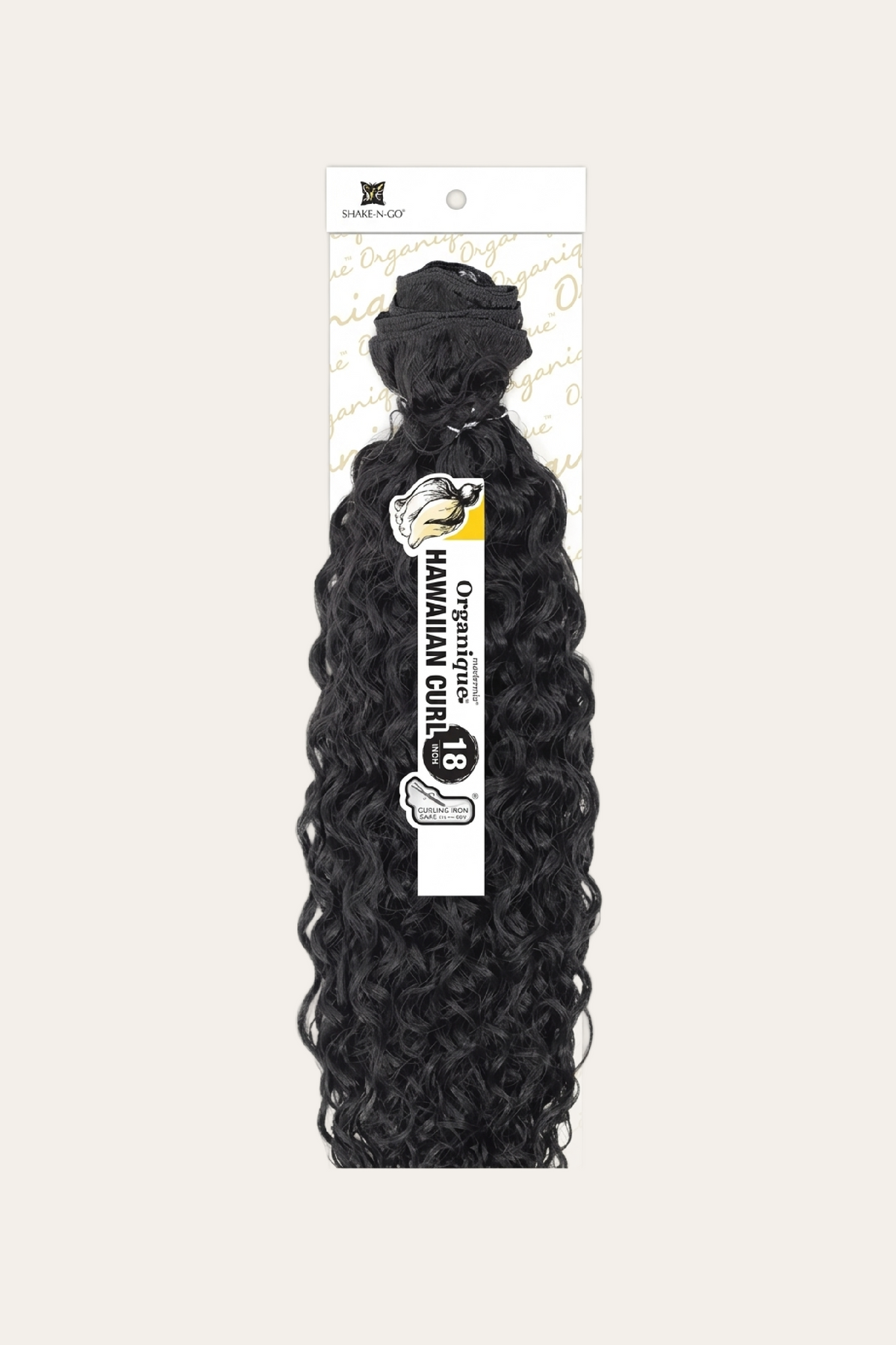 Shake-N-Go Organique Mastermix Bundle Weave Hawaiian Curl 18"