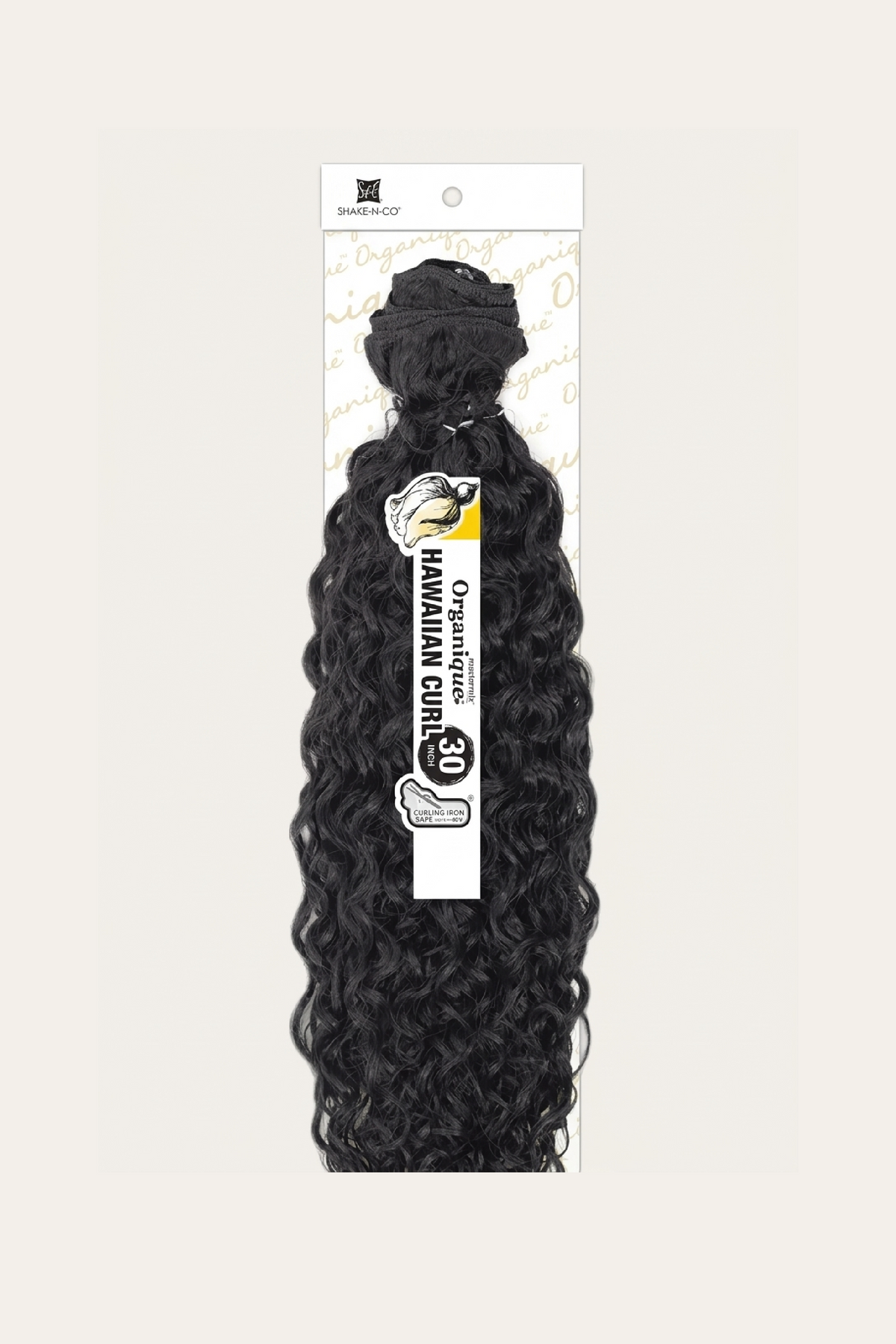 Shake-N-Go Organique Mastermix Bundle Weave Hawaiian Curl 30"
