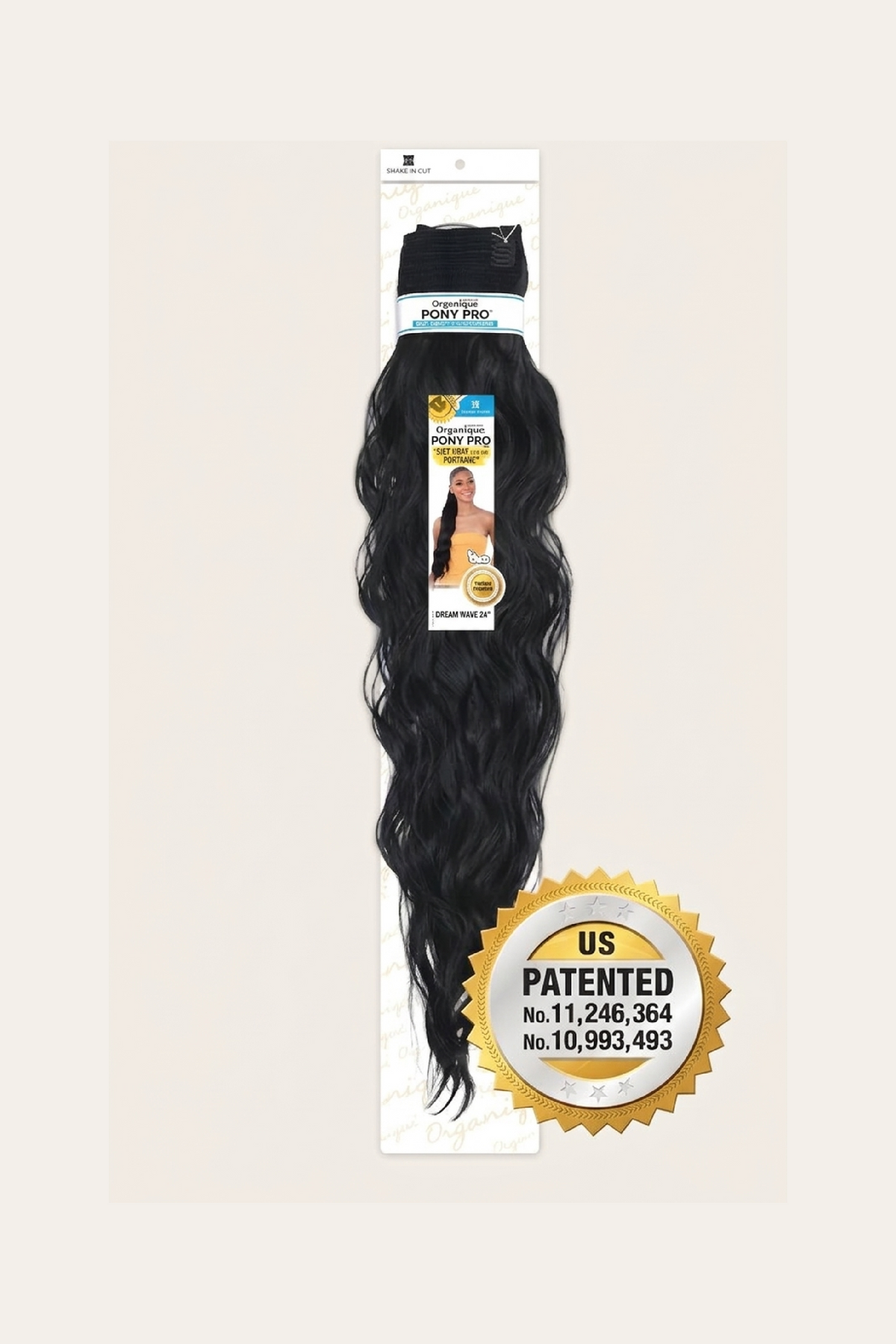 Synthetic Pony Pro Wrap Around Ponytail - Dream Wave 24"