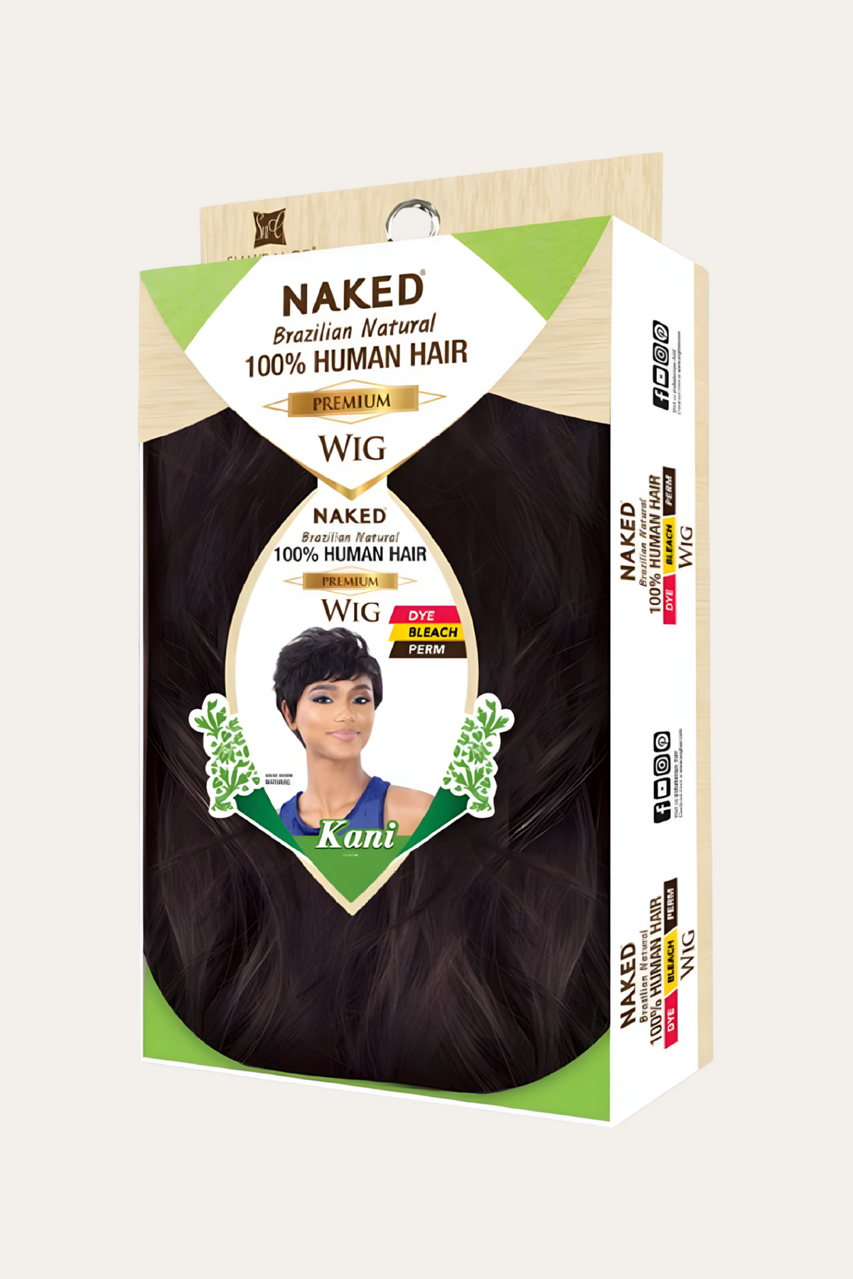 Shake-N-Go Kani Naked Premium Human Hair Wig