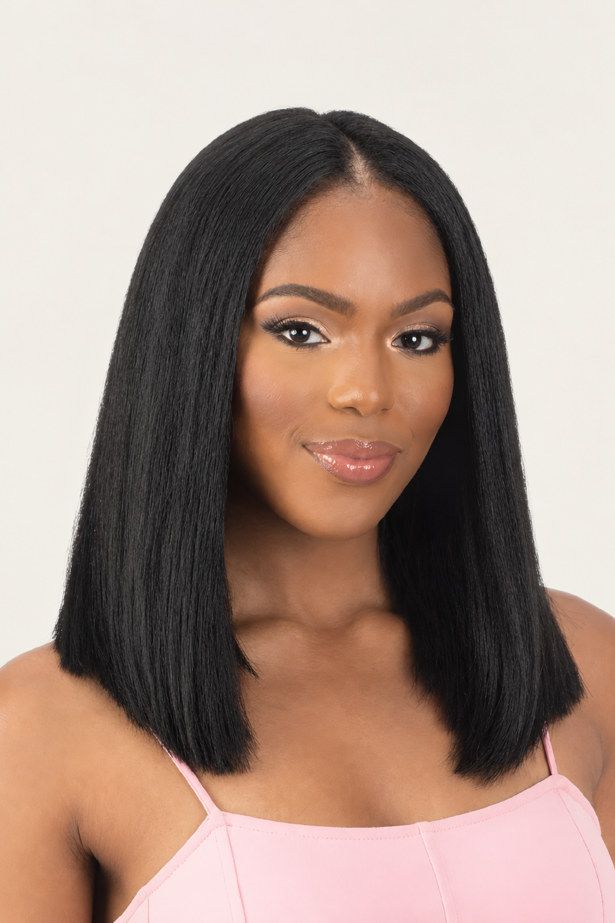 Shake-N-Go Organique U-Part Wig - Natural Yaky Straight 14"