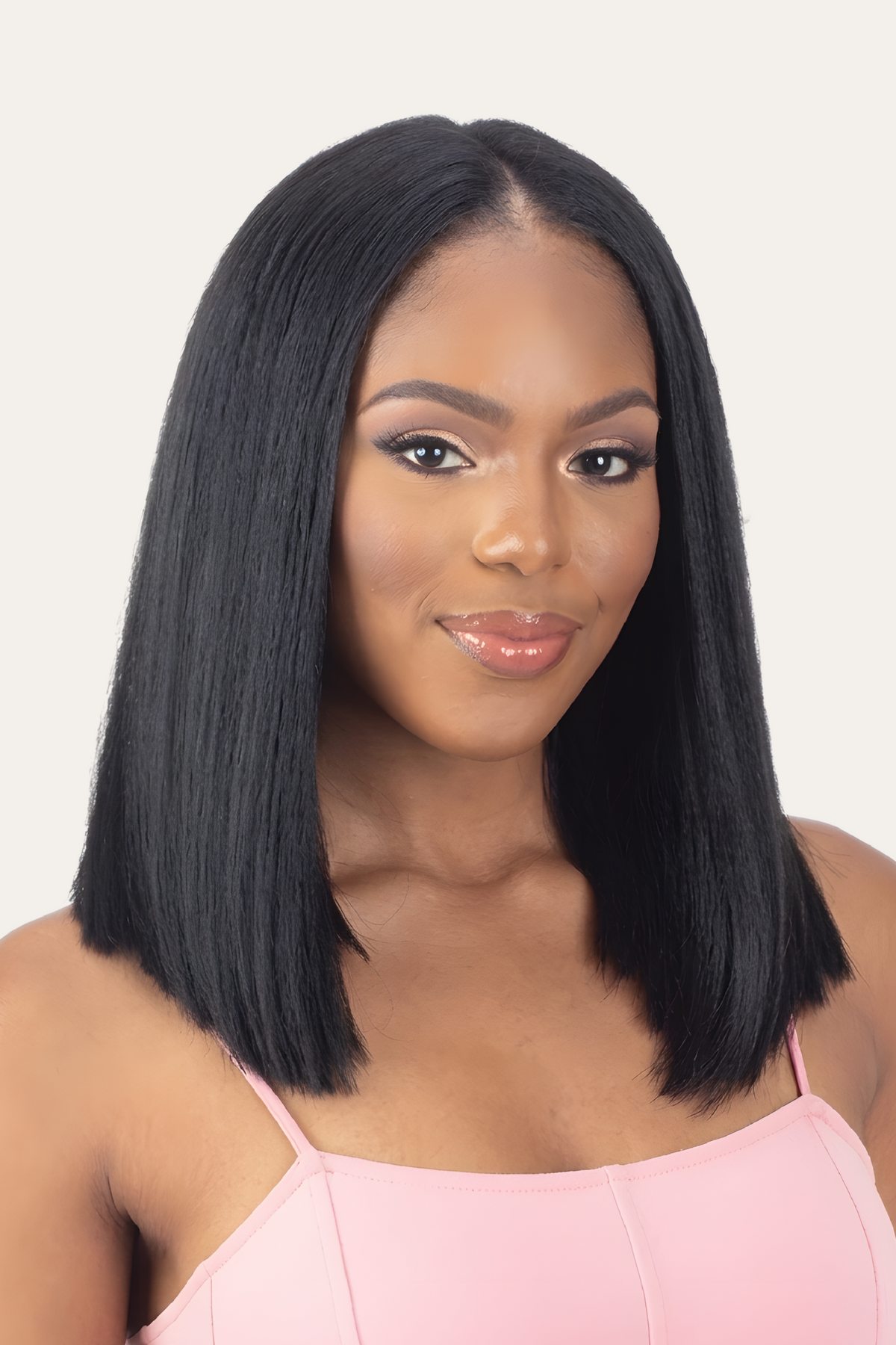 Shake-N-Go Organique U-Part Wig - Natural Yaky Straight 14"