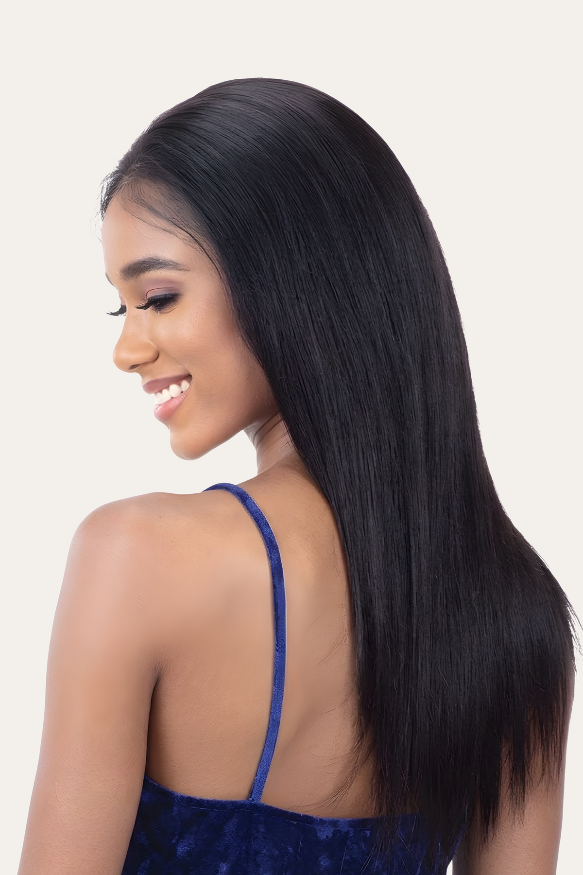 Shake N Go Girlfriend Virgin Human Hair HD Frontal Lace Wig HD 13X4 Straight 22