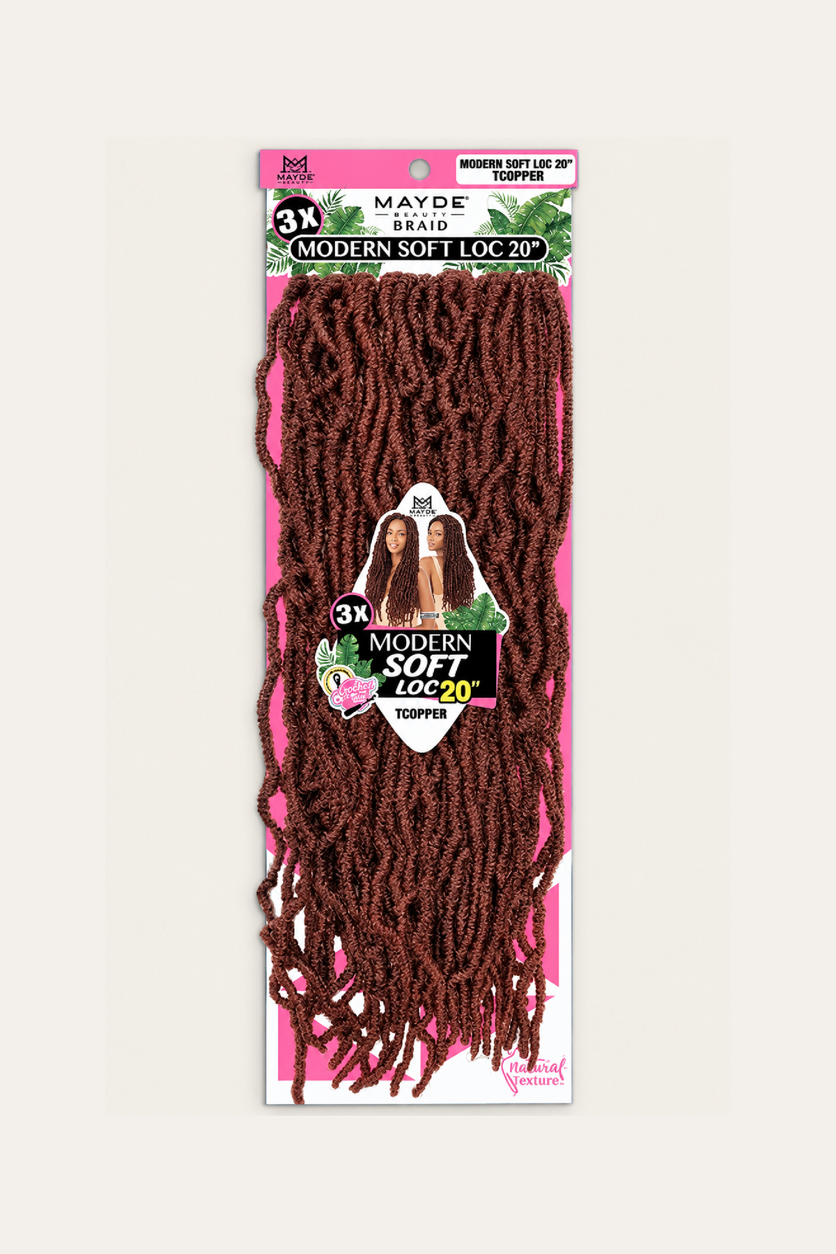 Mayde Beauty Crochet Braids 3X Modern Soft Loc 20"