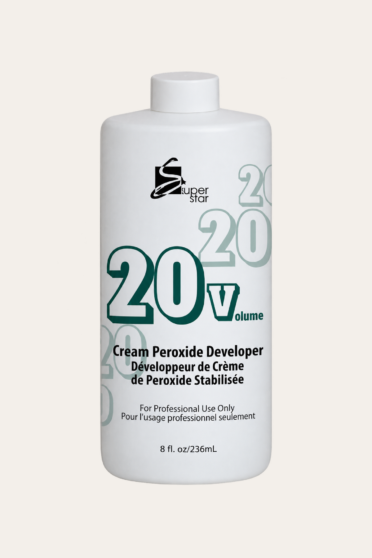 Super Star Cream Peroxide Developer 20 Volume 8 Oz