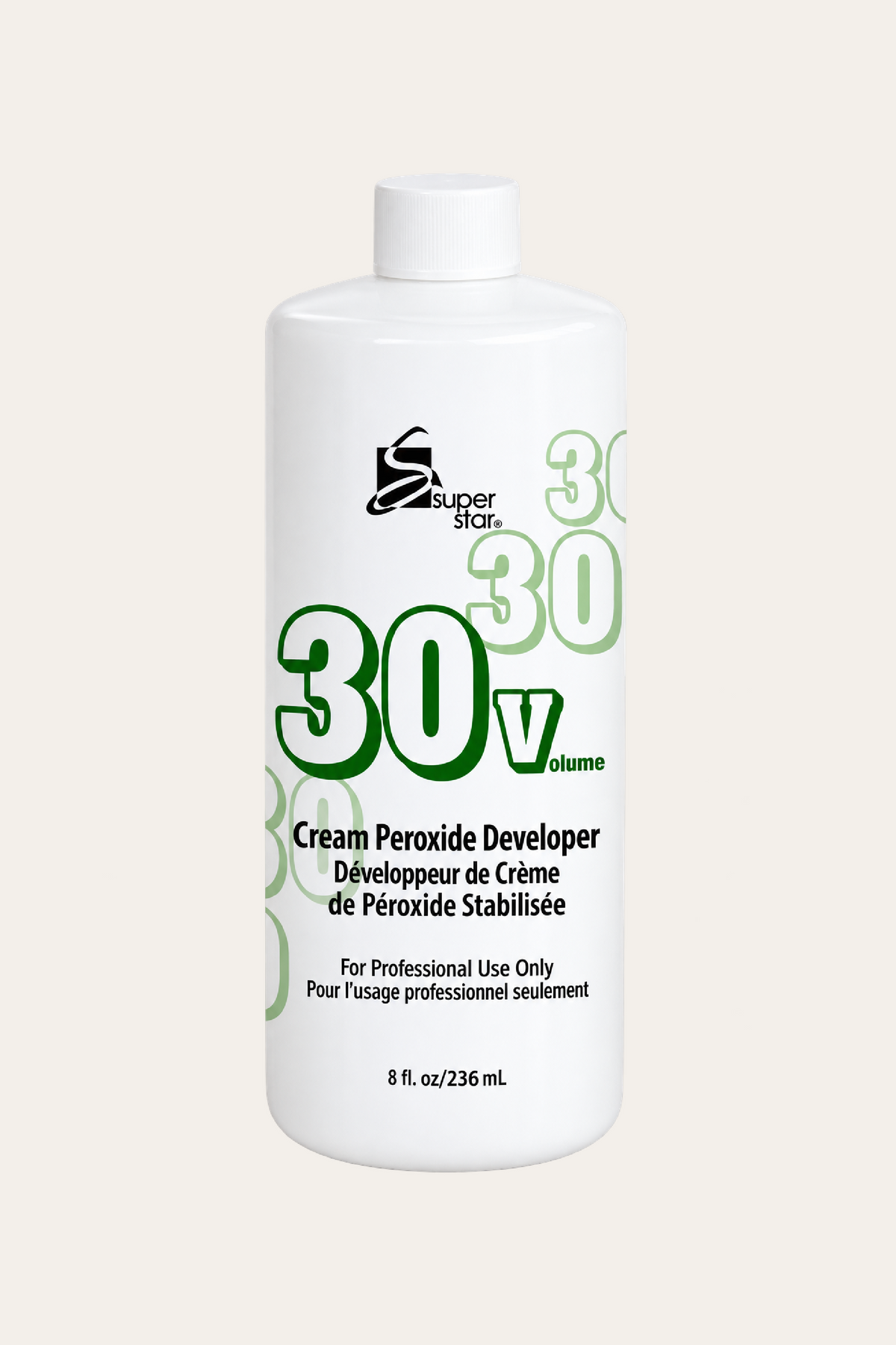 Super Star Cream Peroxide Developer 30 Volume - 8 Oz