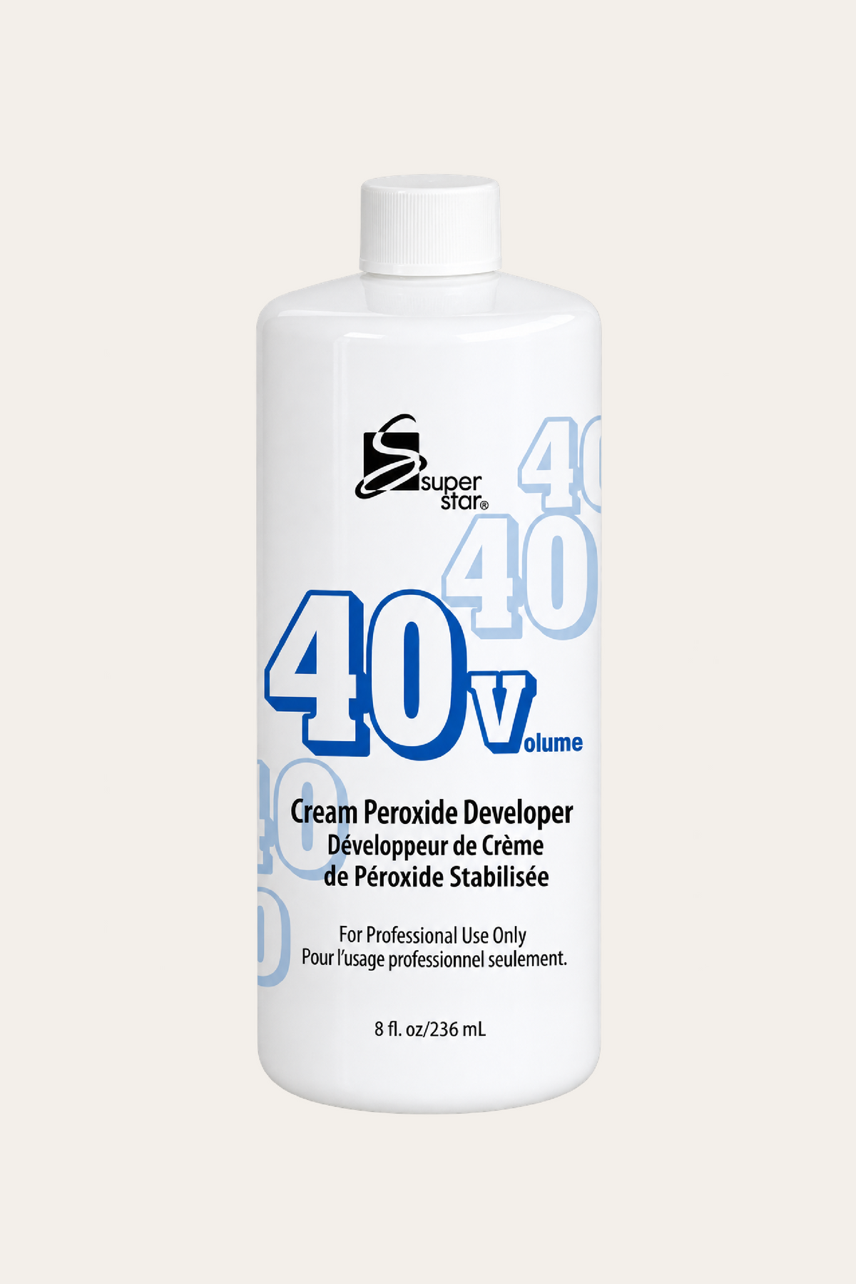 Super Star Cream Peroxide Developer 40 Volume - 8 Oz