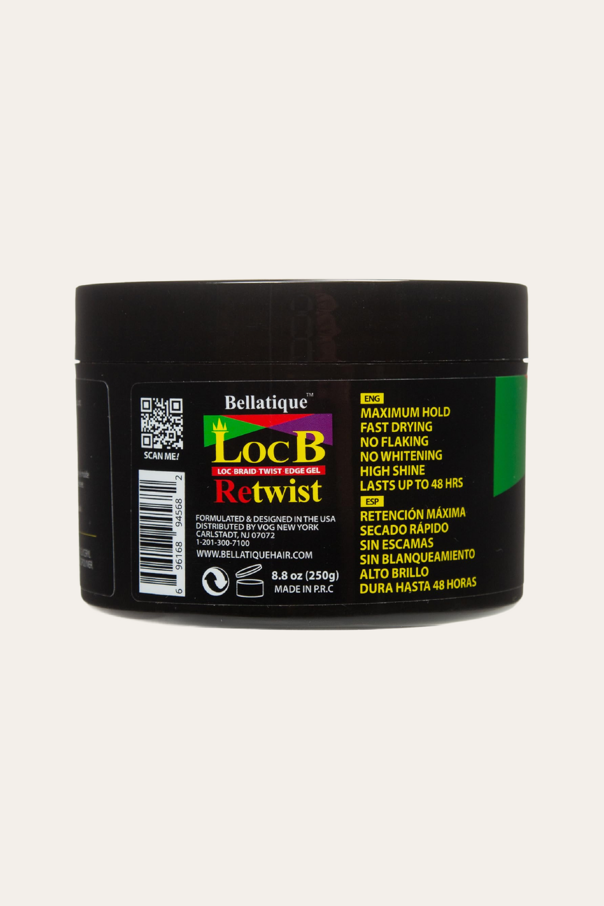 Bellatique Loc B Retwist Braid Edge Gel