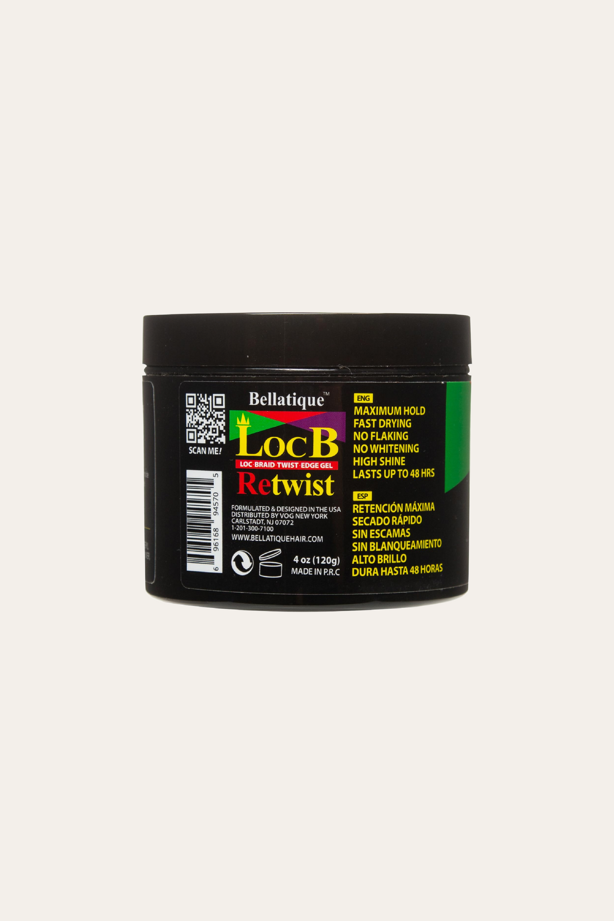 Bellatique Loc B Retwist Braid Edge Gel