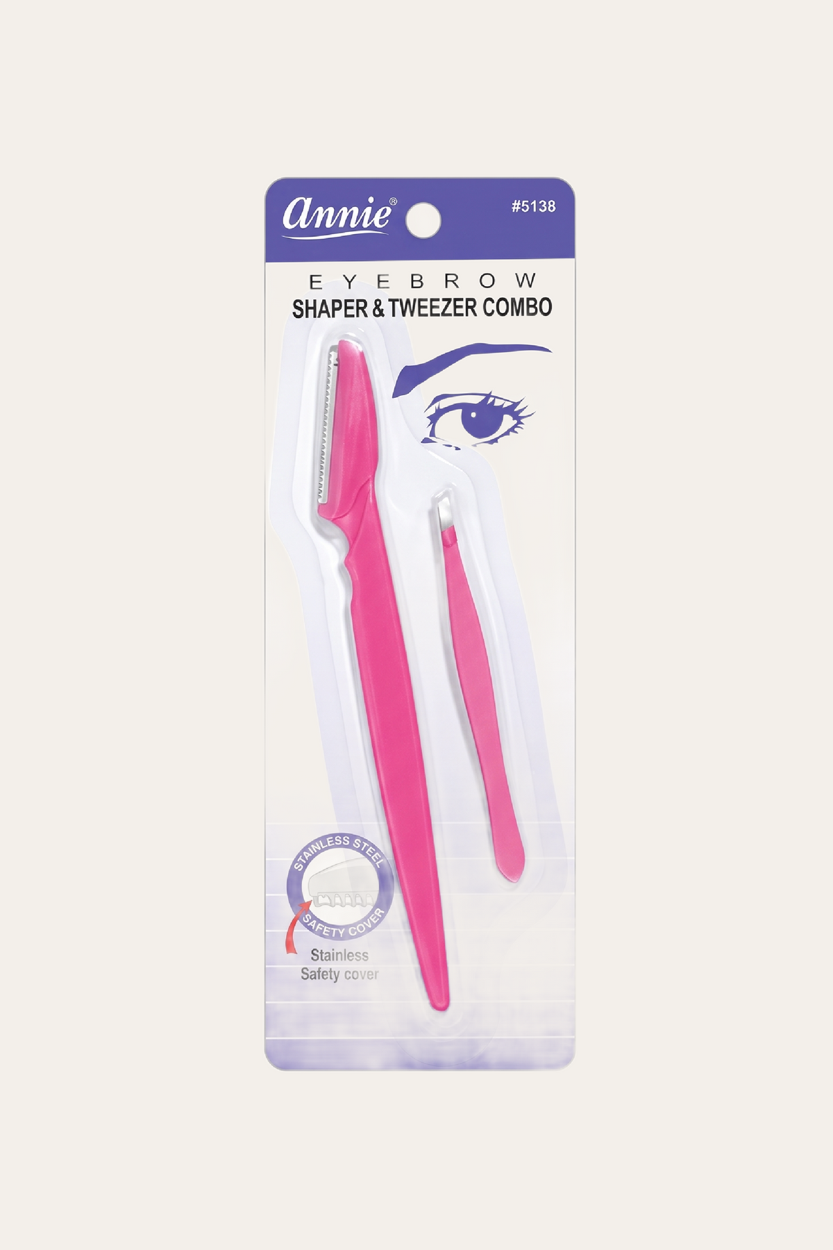 Annie Eyebrow Shaper And Tweezer Combo
