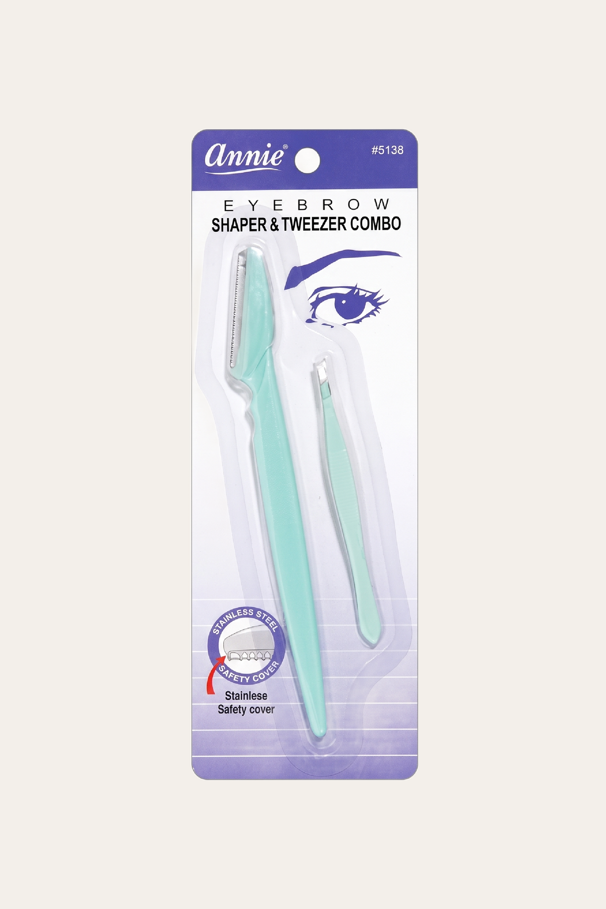 Annie Eyebrow Shaper And Tweezer Combo
