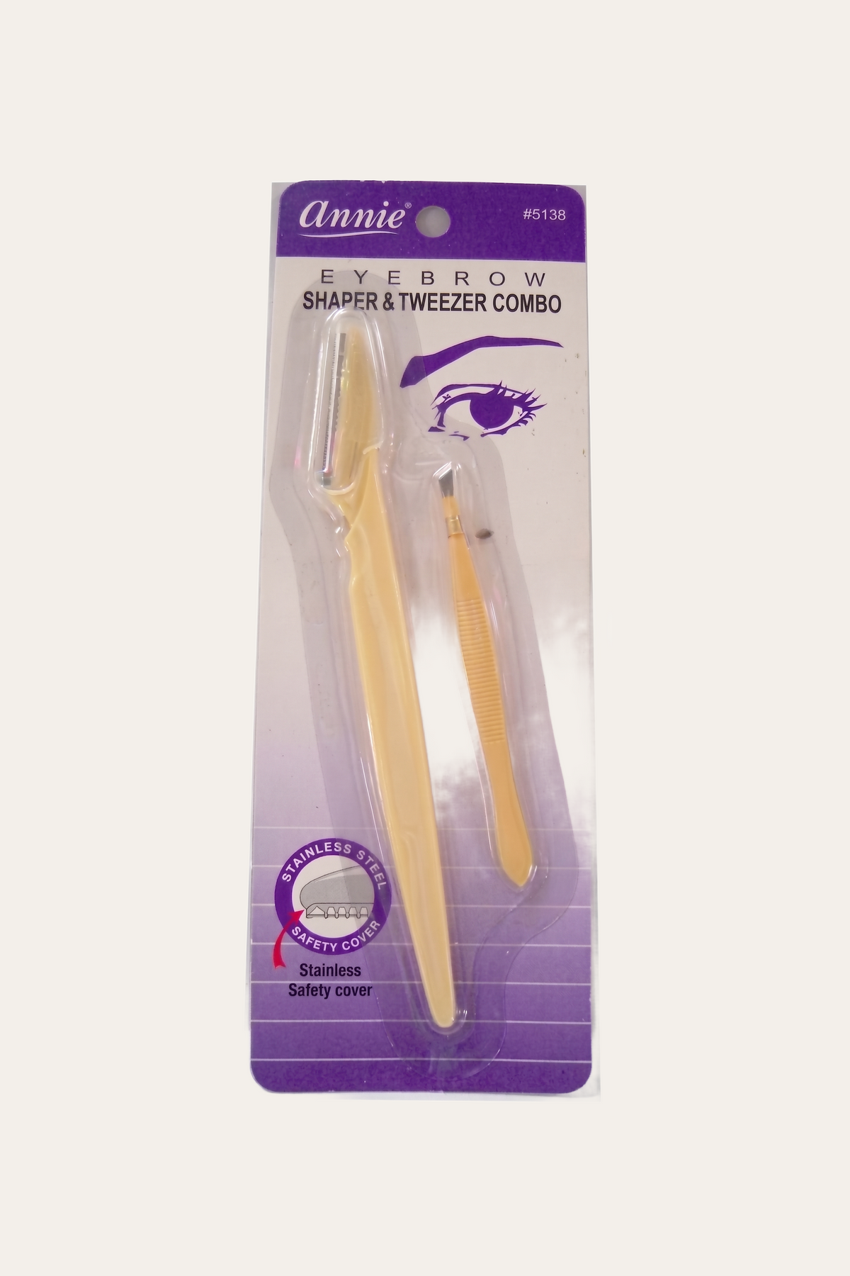 Annie Eyebrow Shaper And Tweezer Combo