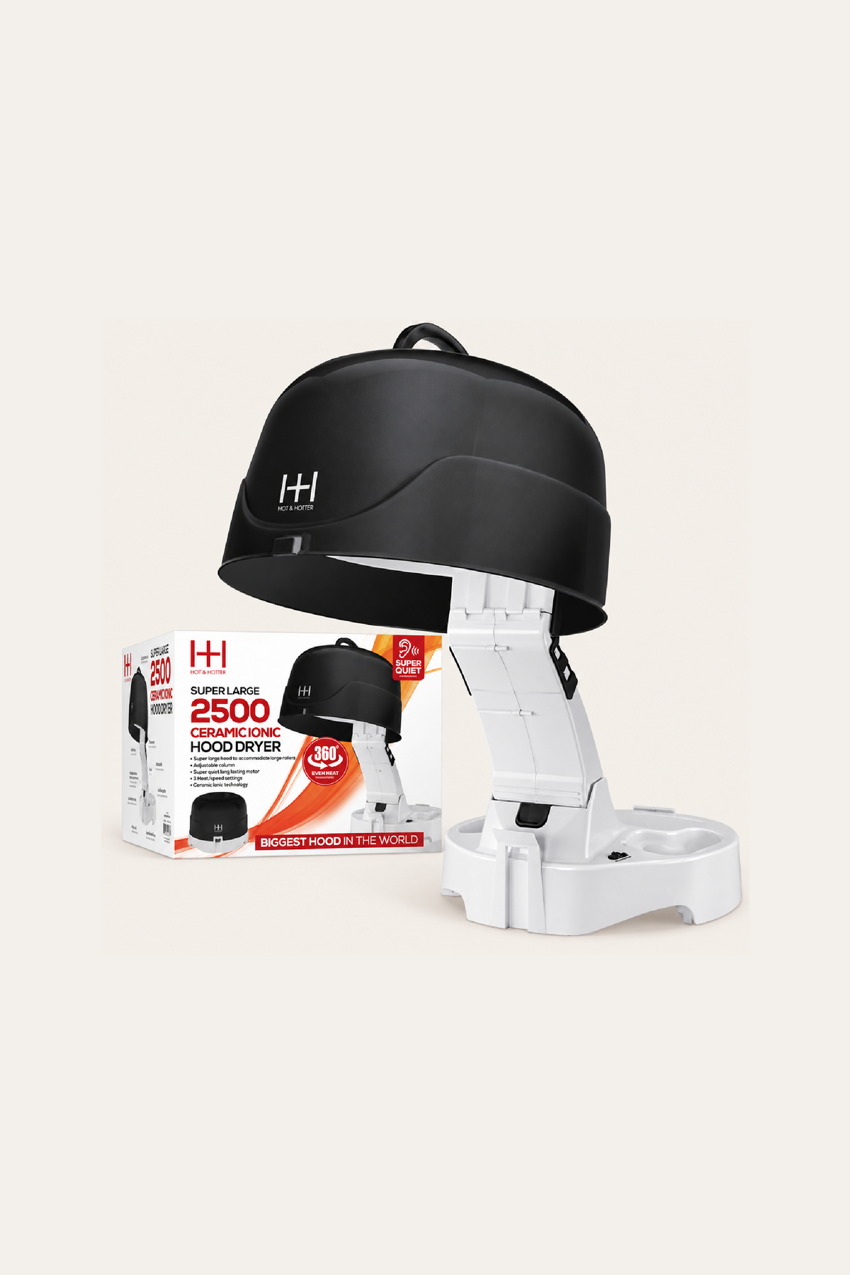 Annie Hot & Hotter Super Large Ceramic Ionic Hood Dryer