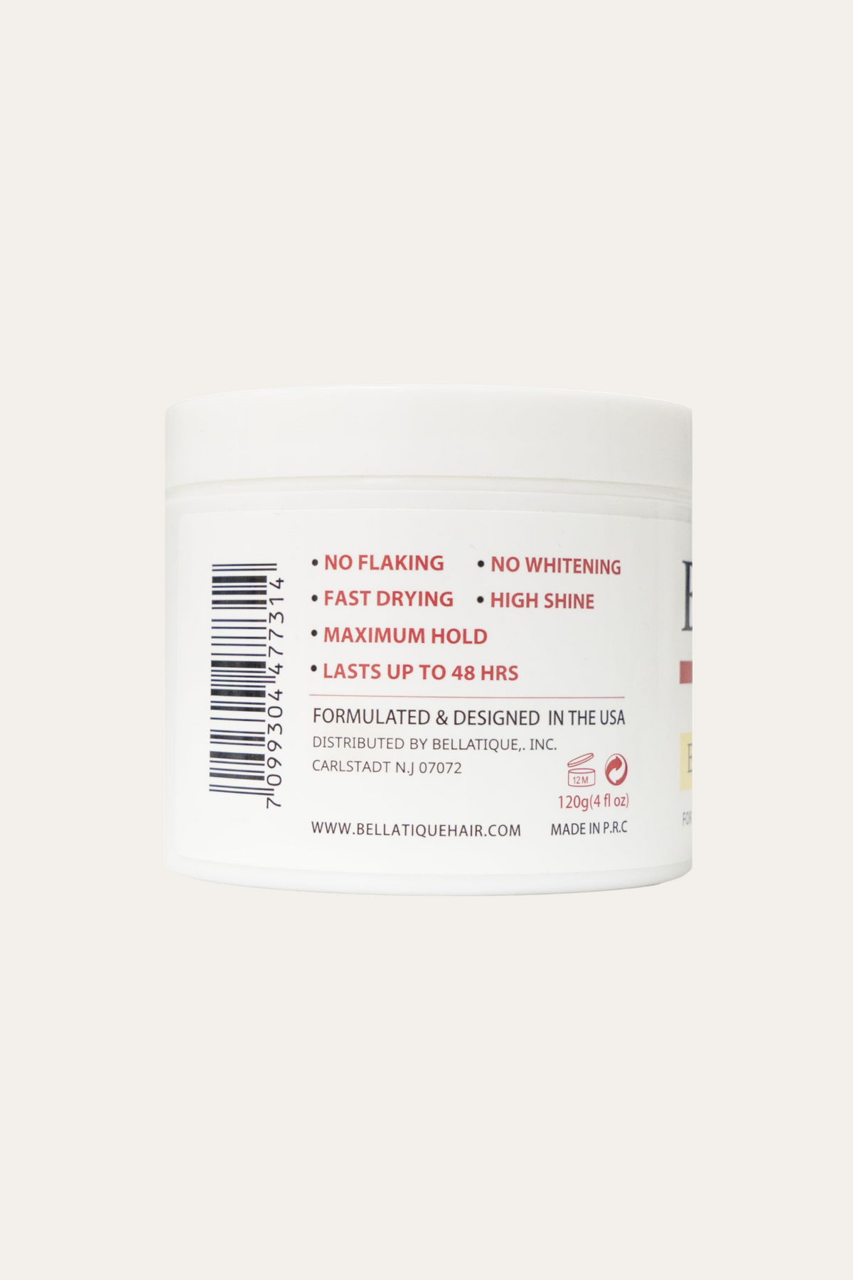 Bellatique Braiding Gel & Edge Control, Maximum Hold