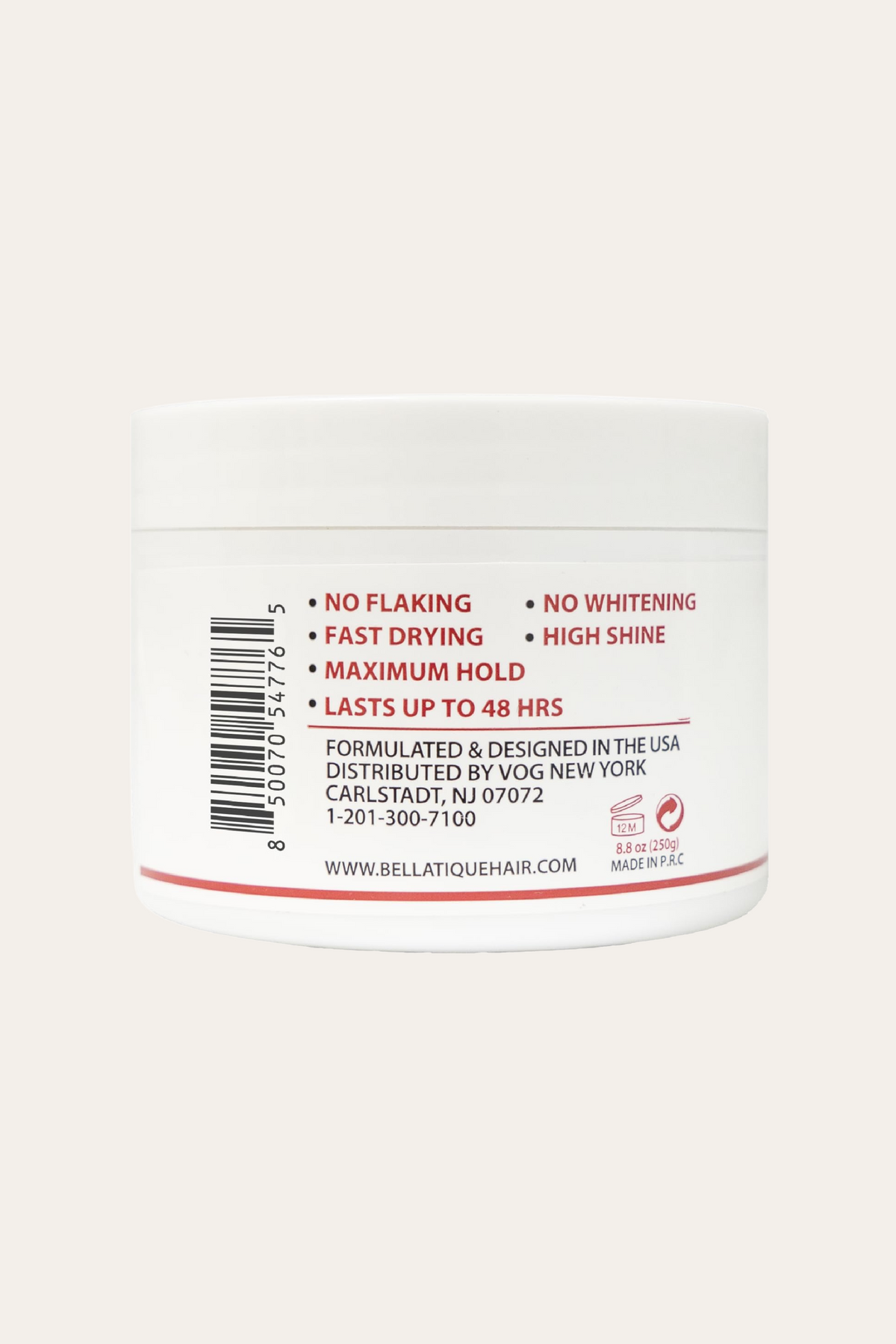 Bellatique Braiding Gel & Edge Control, Maximum Hold