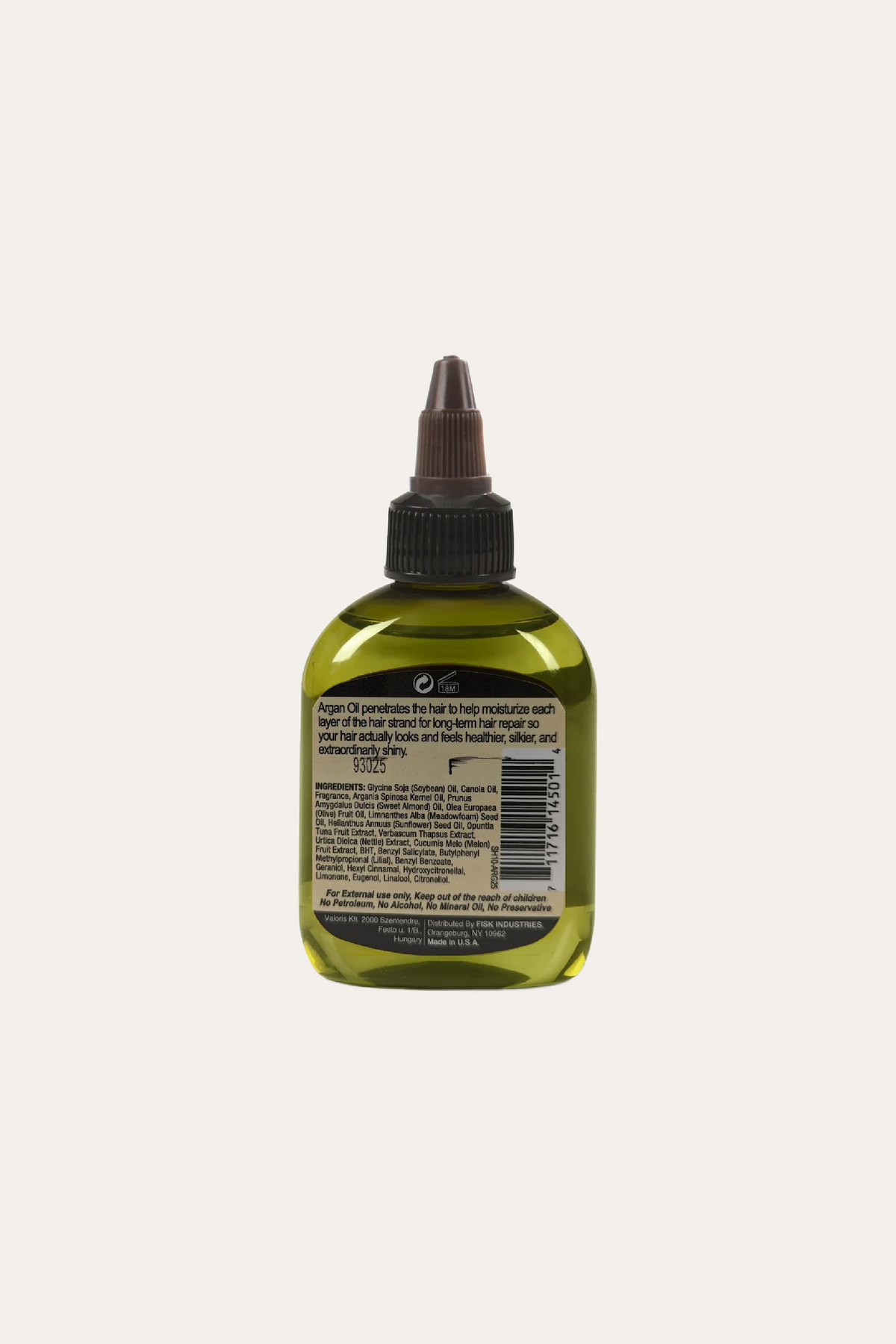 Difeel Argan Hair Oil Blend 2.5 Oz