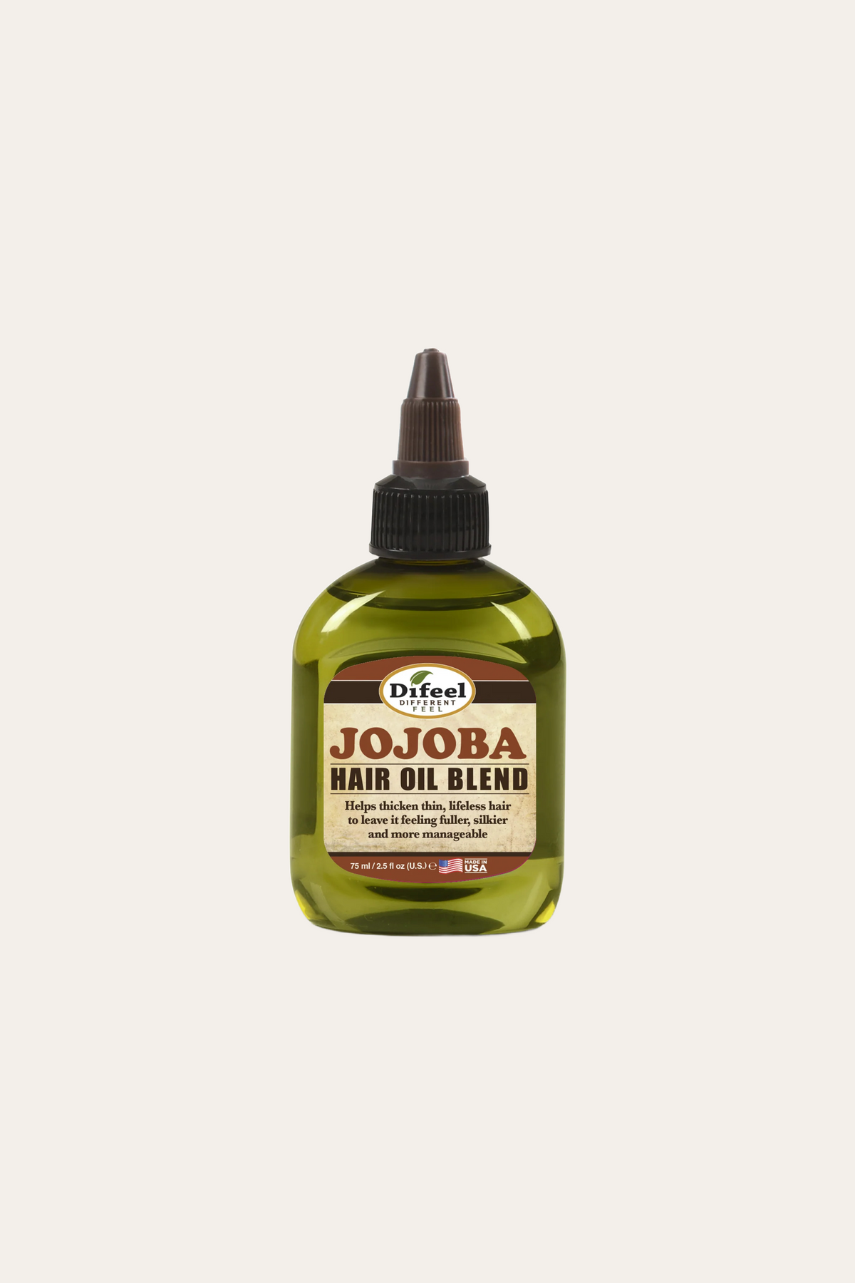 Difeel Jojoba Oil Hair Oil Blend 2.5 Oz