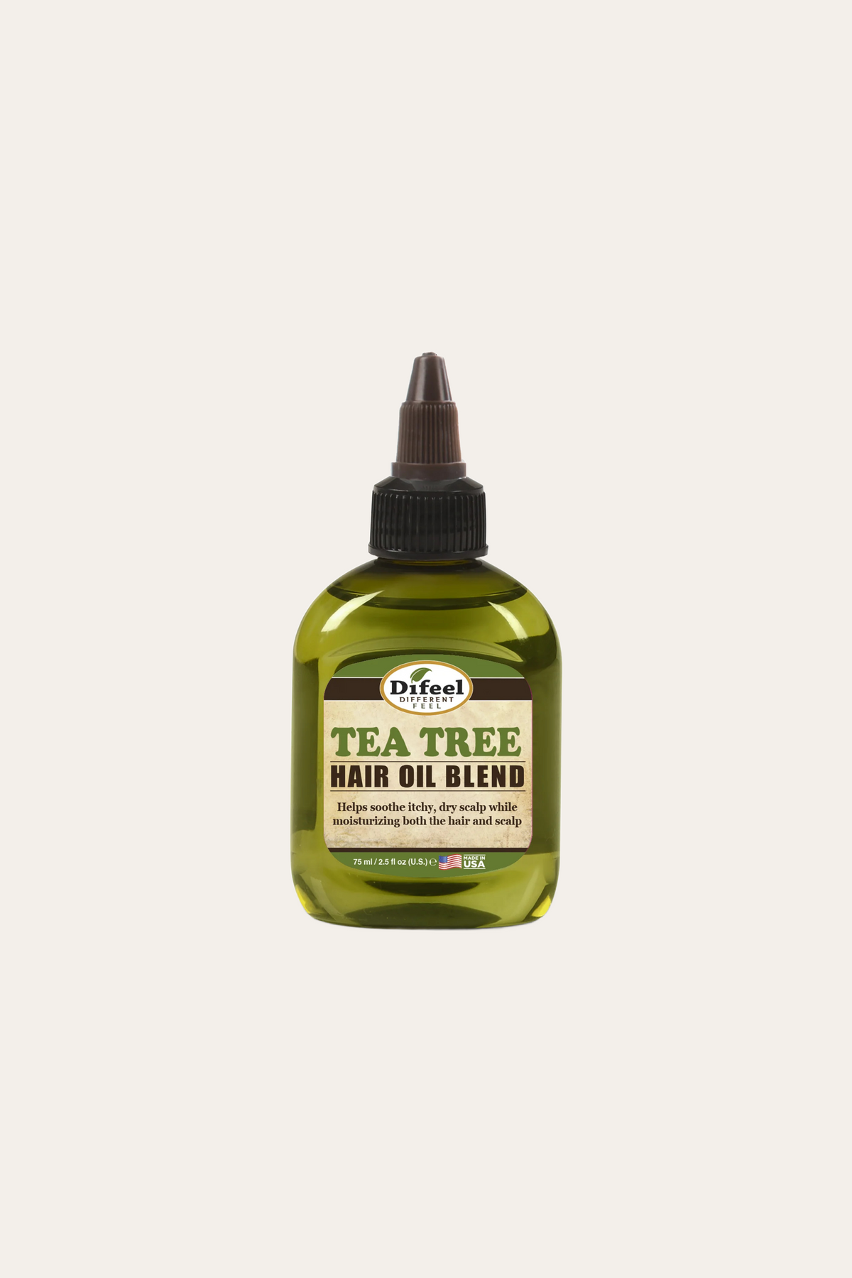 Difeel Tea Tree Hair Oil Blend 2.5 Oz